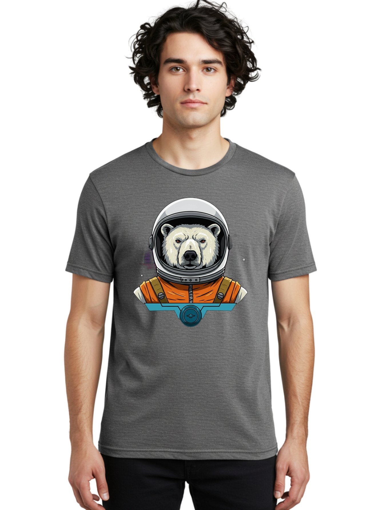 Polar-Bear-Astronaut-6 Men'S Graphic Tee, 100% Cotton, Comfortable Casual Summer Wear, Machine Washable, Vintage Camera, Old Camera, Antique Camera, Black Camera, Classic Photography, Photography Equipment, Nostalgic Device, Film Camera, Baf387 22