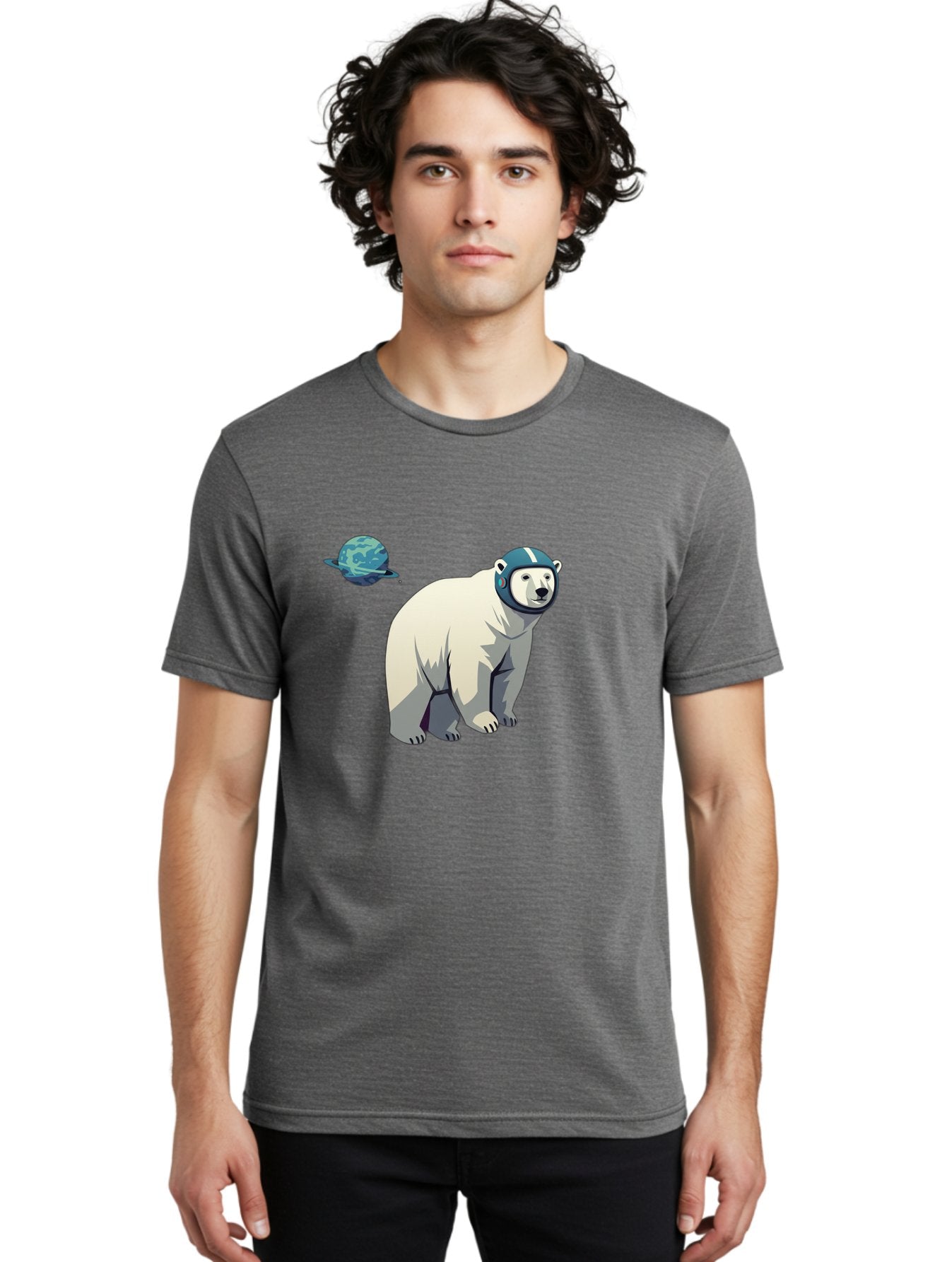 Polar-Bear-Astronaut-7 Men'S Graphic Tee, 100% Cotton, Comfortable Casual Summer Wear, Machine Washable, Vintage Camera, Old Camera, Antique Camera, Black Camera, Classic Photography, Photography Equipment, Nostalgic Device, Film Camera, Baf388 17