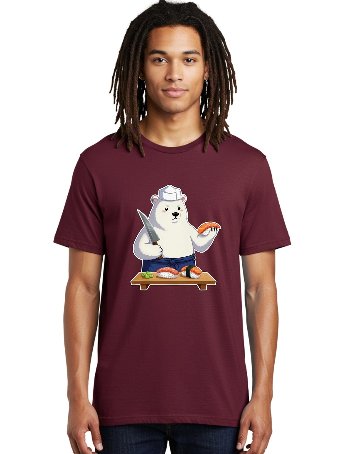 Polar-Bear-Chef-3 Men'S Graphic Tee, 100% Cotton, Comfortable Casual Summer Wear, Machine Washable, Vintage Camera, Old Camera, Antique Camera, Black Camera, Classic Photography, Photography Equipment, Nostalgic Device, Film Camera, Camera Art Baf394 30