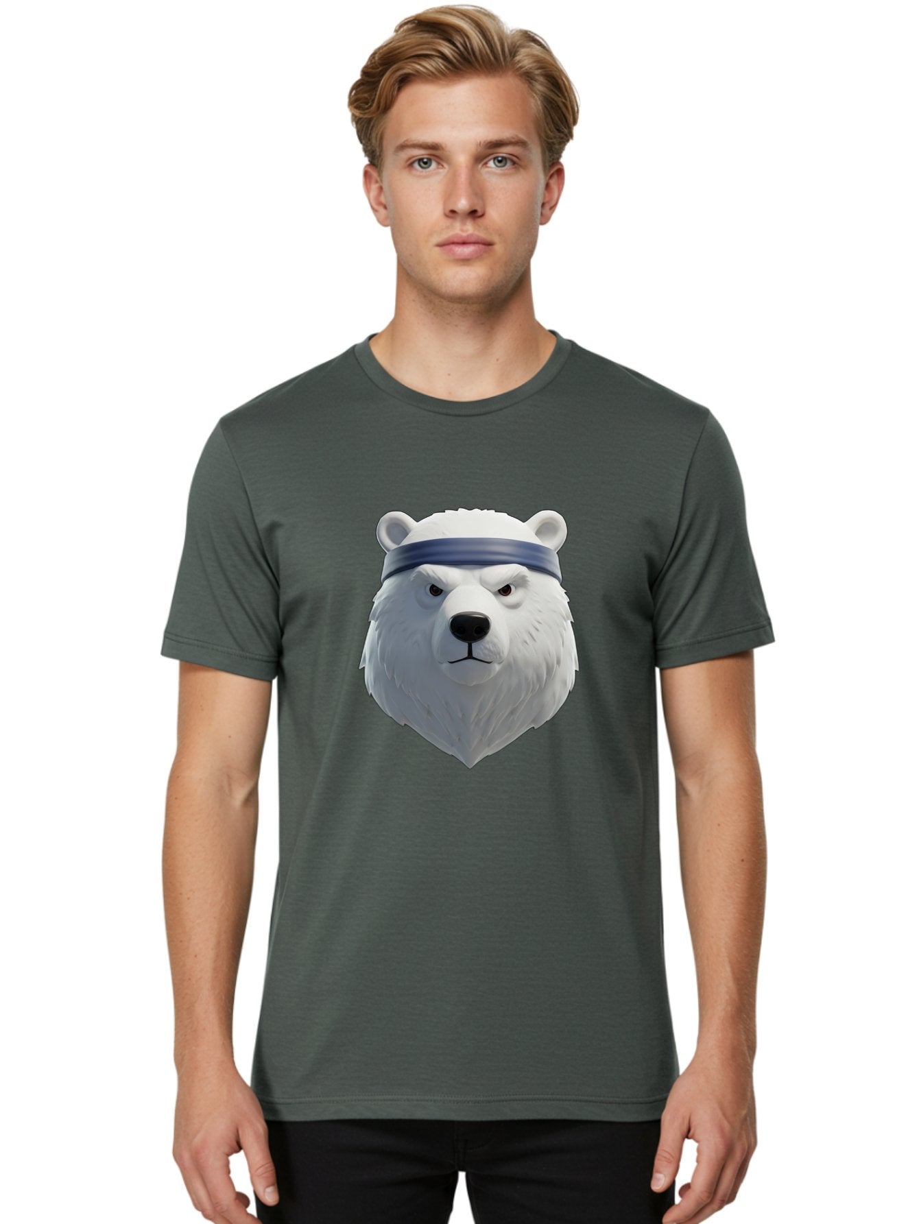 Polar-Bear-Head Men'S Graphic Tee, 100% Cotton, Comfortable Casual Summer Wear, Machine Washable, Vintage Camera, Old Camera, Antique Camera, Black Camera, Classic Photography, Photography Equipment, Nostalgic Device, Film Camera, Camera Art Baf399 25