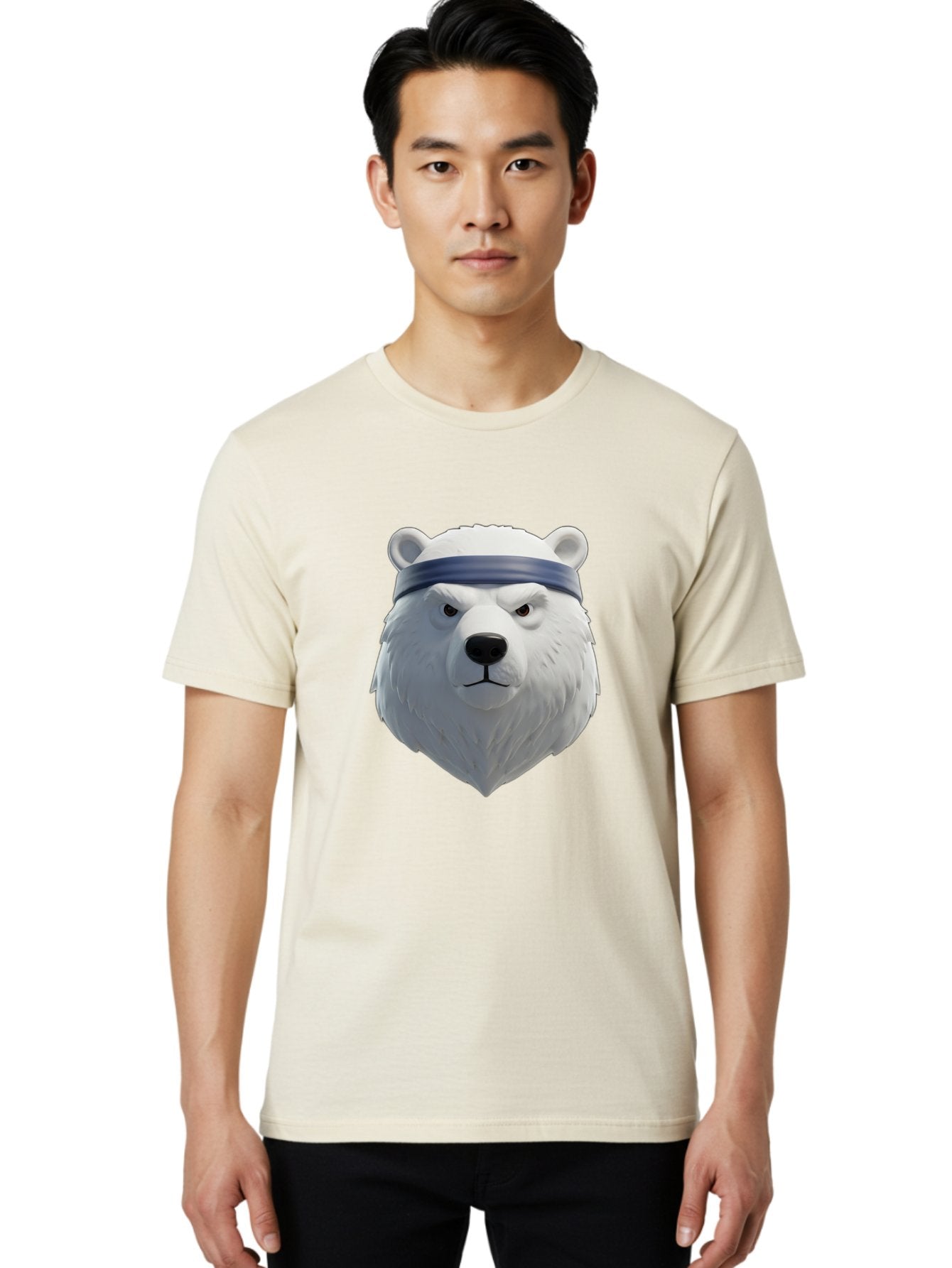 Polar-Bear-Head Men'S Graphic Tee, 100% Cotton, Comfortable Casual Summer Wear, Machine Washable, Vintage Camera, Old Camera, Antique Camera, Black Camera, Classic Photography, Photography Equipment, Nostalgic Device, Film Camera, Camera Art Baf399 27