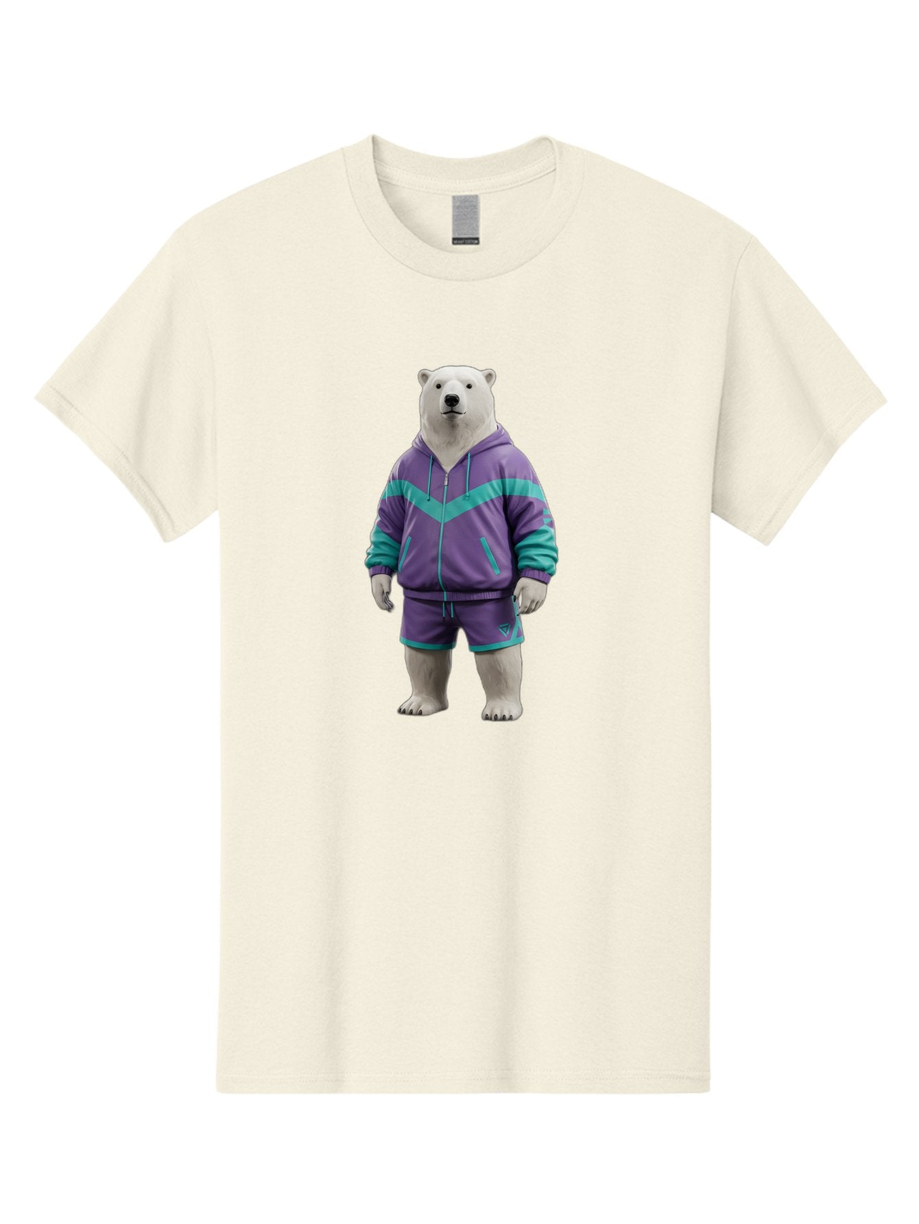 Polar-Bear-In-Purple-Tracksuit Men'S Graphic Tee, 100% Cotton, Comfortable Casual Summer Wear, Machine Washable, Vintage Camera, Old Camera, Antique Camera, Black Camera, Classic Photography, Photography Equipment, Nostalgic Device, Baf401 4