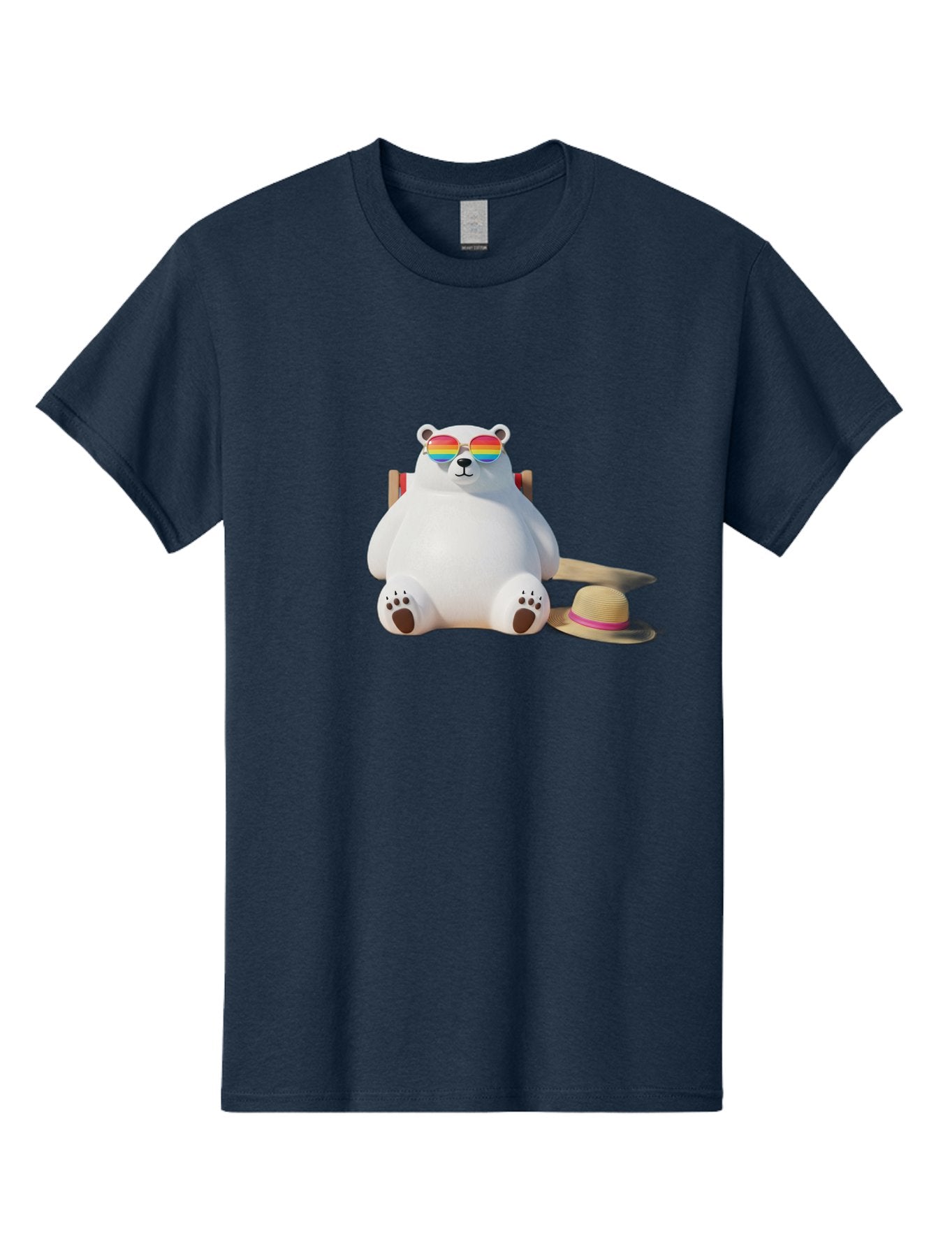 Polar-Bear-In-Sunglasses Men'S Graphic Tee, 100% Cotton, Comfortable Casual Summer Wear, Machine Washable, Vintage Camera, Old Camera, Antique Camera, Black Camera, Classic Photography, Photography Equipment, Nostalgic Device, Film Camera, Baf403