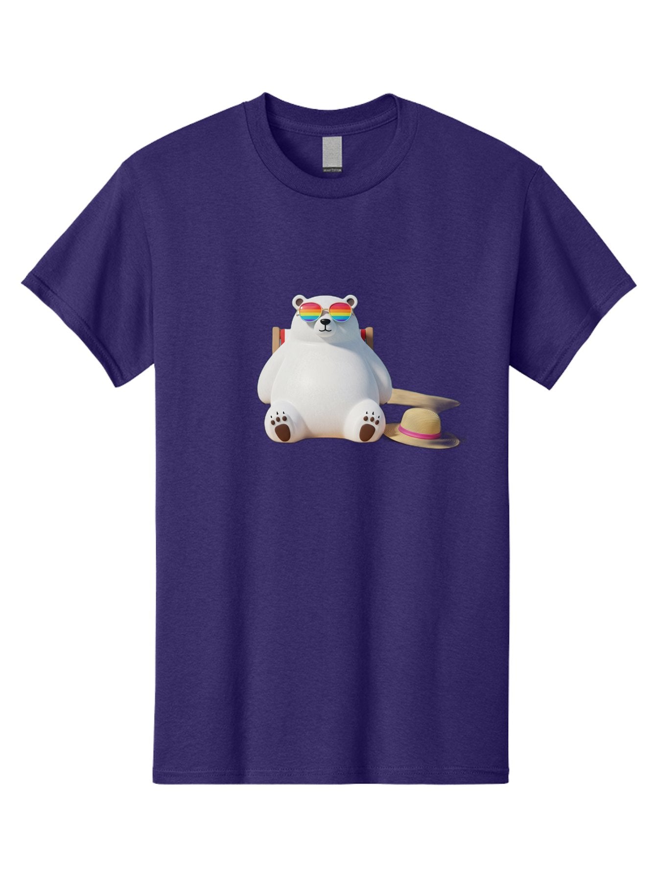 Polar-Bear-In-Sunglasses Men'S Graphic Tee, 100% Cotton, Comfortable Casual Summer Wear, Machine Washable, Vintage Camera, Old Camera, Antique Camera, Black Camera, Classic Photography, Photography Equipment, Nostalgic Device, Film Camera, Baf403 8