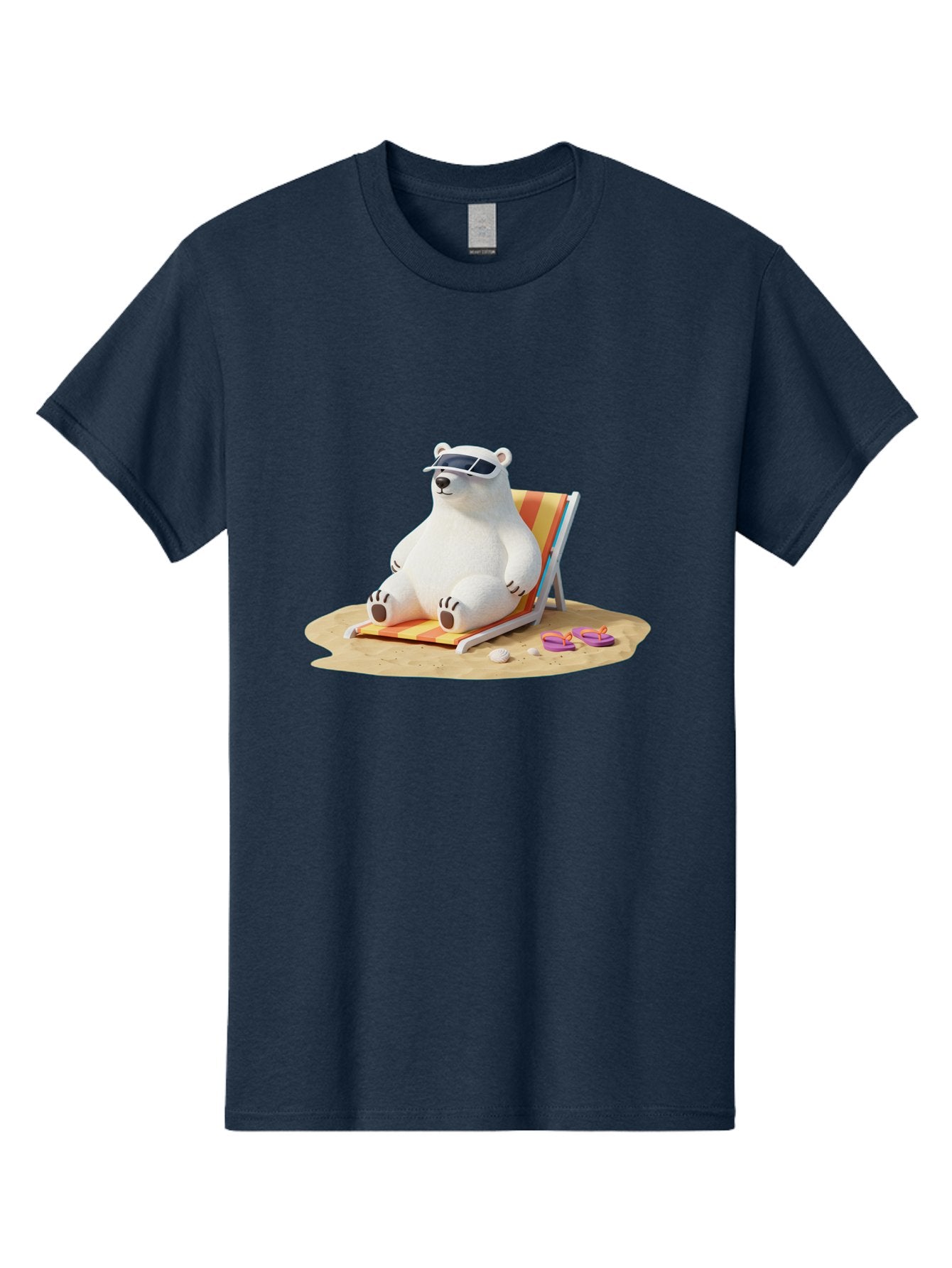 Polar-Bear-Relaxing-1 Men'S Graphic Tee, 100% Cotton, Comfortable Casual Summer Wear, Machine Washable, Vintage Camera, Old Camera, Antique Camera, Black Camera, Classic Photography, Photography Equipment, Nostalgic Device, Film Camera, Baf408 3