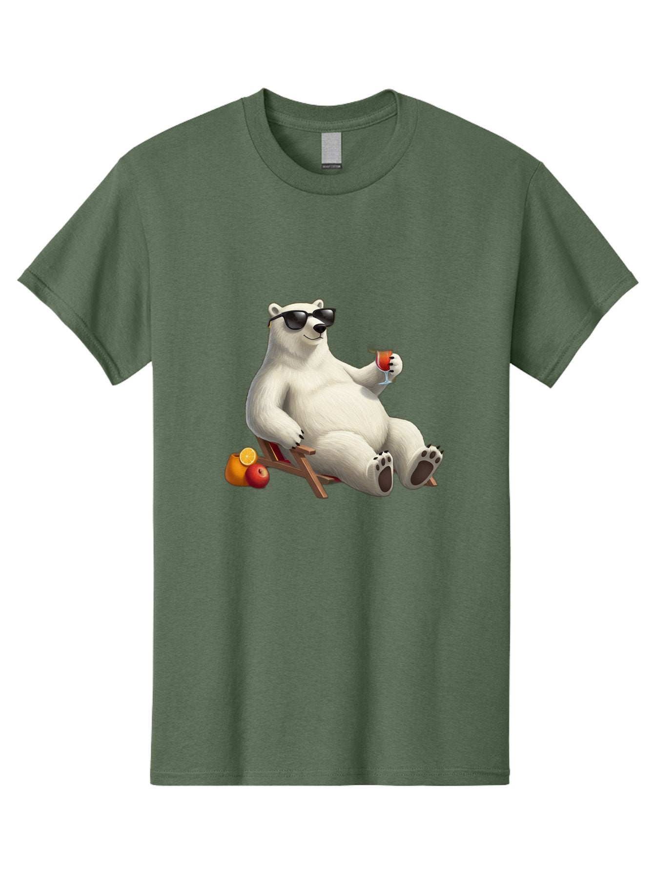 Polar-Bear-Relaxing Men'S Graphic Tee, 100% Cotton, Comfortable Casual Summer Wear, Machine Washable, Vintage Camera, Old Camera, Antique Camera, Black Camera, Classic Photography, Photography Equipment, Nostalgic Device, Film Camera, Baf409 14