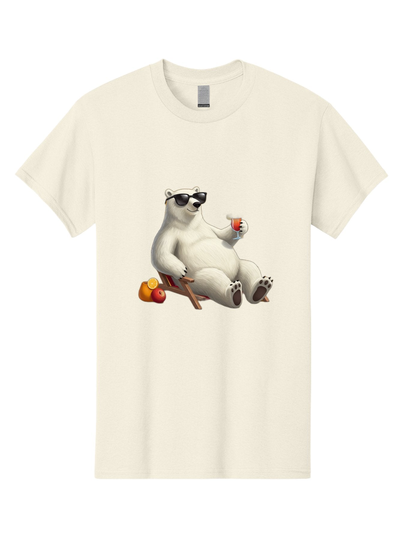 Polar-Bear-Relaxing Men'S Graphic Tee, 100% Cotton, Comfortable Casual Summer Wear, Machine Washable, Vintage Camera, Old Camera, Antique Camera, Black Camera, Classic Photography, Photography Equipment, Nostalgic Device, Film Camera, Baf409 8