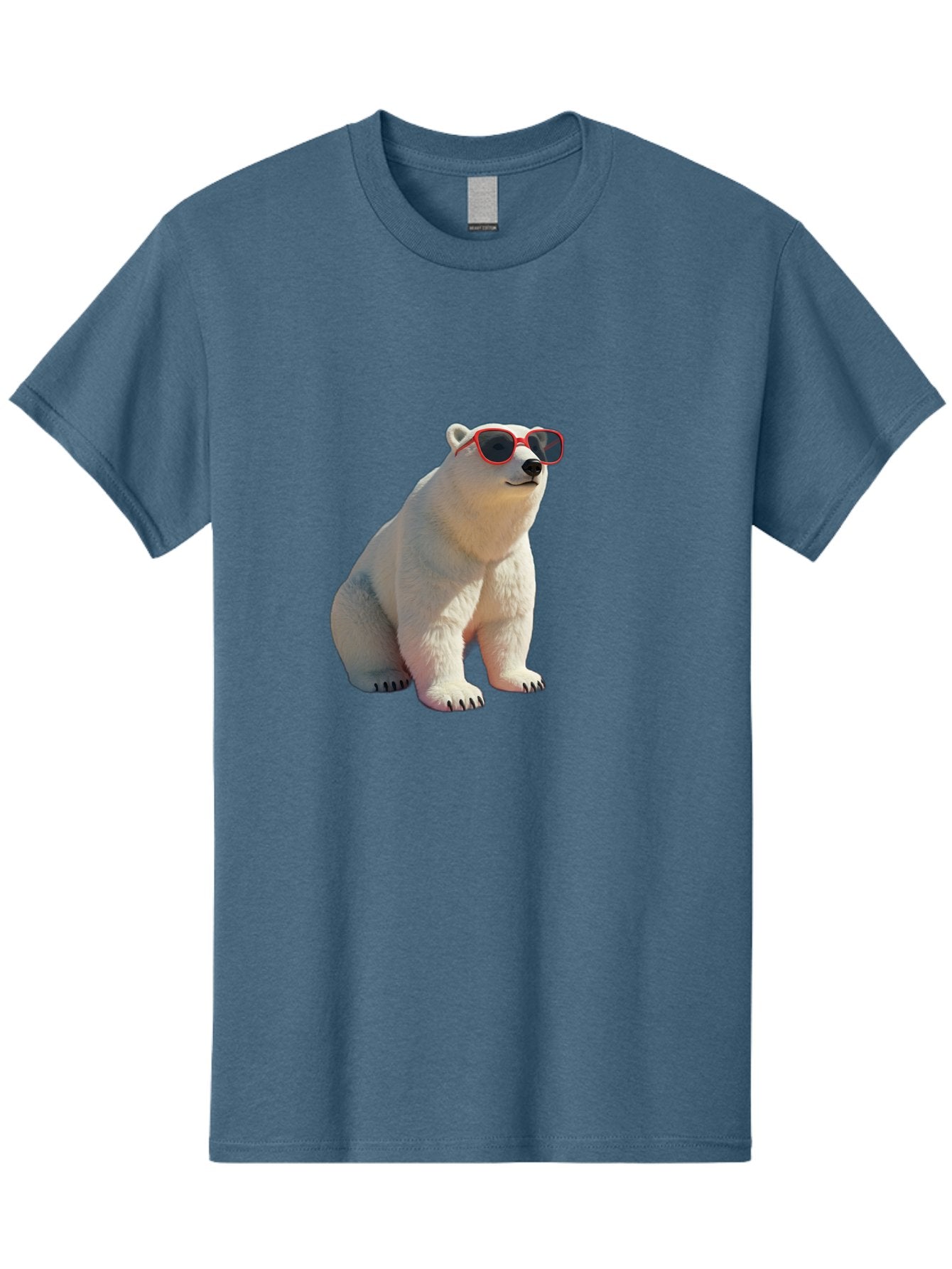 Polar-Bear-Sunglasses-3 Men'S Graphic Tee, 100% Cotton, Comfortable Casual Summer Wear, Machine Washable, Vintage Camera, Old Camera, Antique Camera, Black Camera, Classic Photography, Photography Equipment, Nostalgic Device, Film Camera, Baf415 9