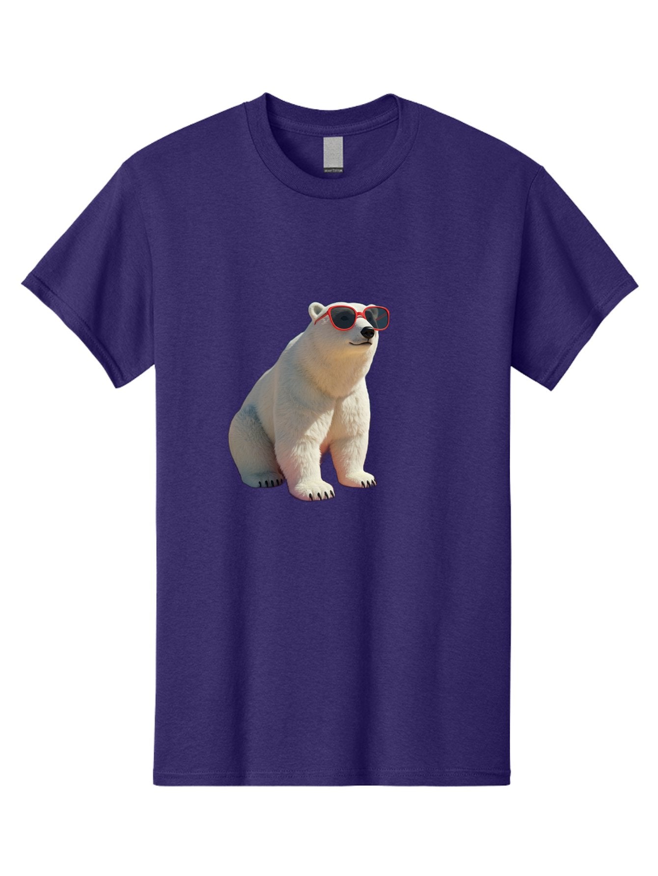 Polar-Bear-Sunglasses-3 Men'S Graphic Tee, 100% Cotton, Comfortable Casual Summer Wear, Machine Washable, Vintage Camera, Old Camera, Antique Camera, Black Camera, Classic Photography, Photography Equipment, Nostalgic Device, Film Camera, Baf415 14