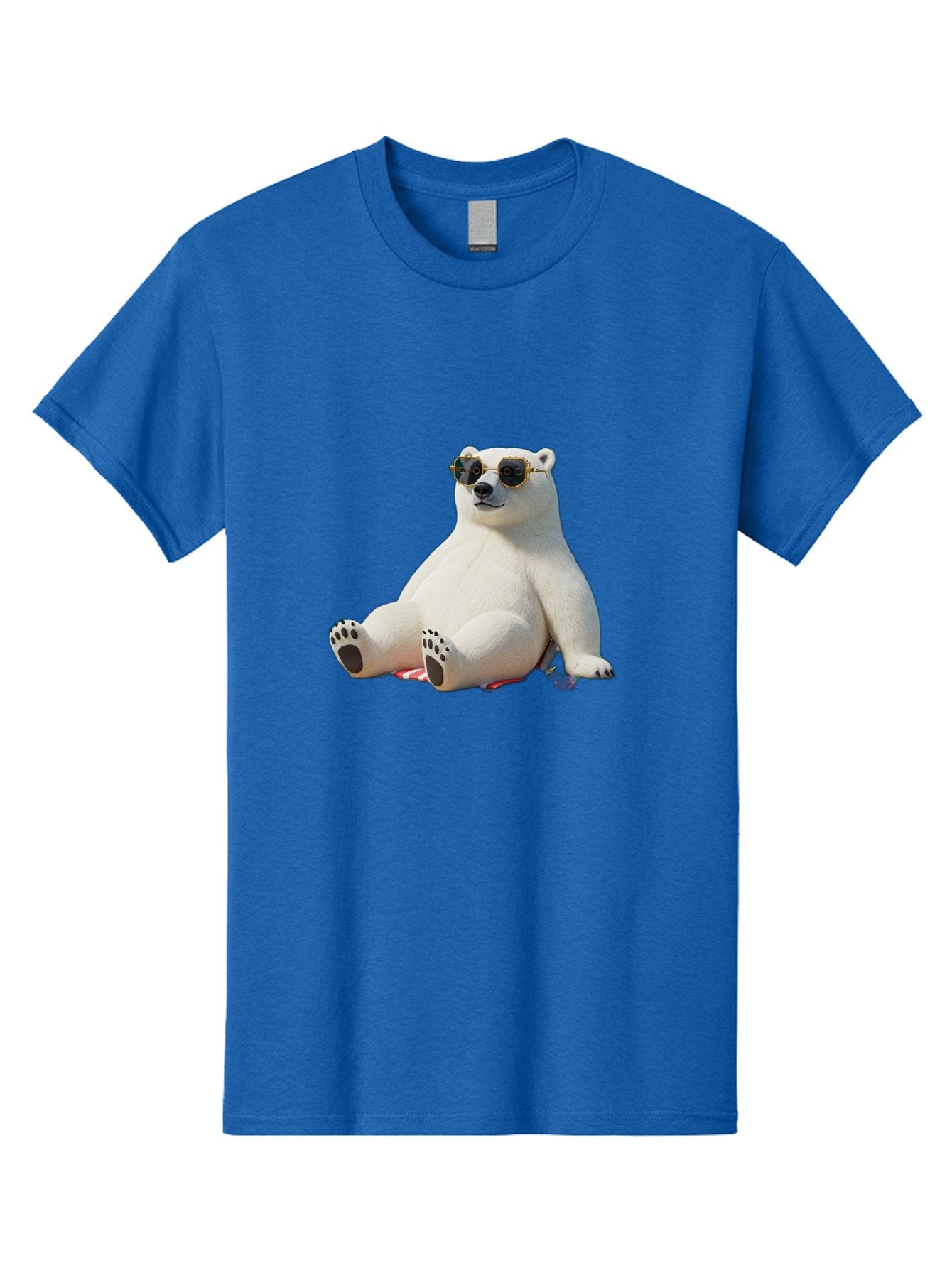 Polar-Bear-Sunglasses-5 Men'S Graphic Tee, 100% Cotton, Comfortable Casual Summer Wear, Machine Washable, Vintage Camera, Old Camera, Antique Camera, Black Camera, Classic Photography, Photography Equipment, Nostalgic Device, Film Camera, Baf417 4