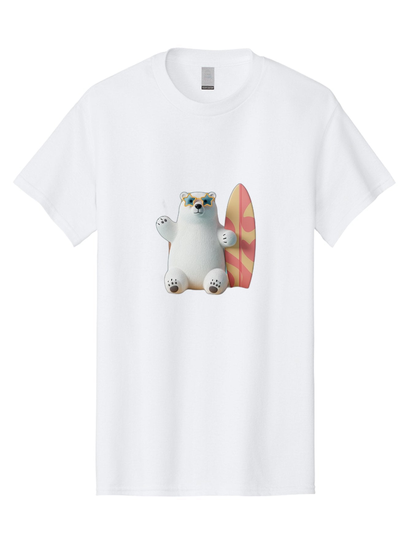 Polar-Bear-Surfboard Men'S Graphic Tee, 100% Cotton, Comfortable Casual Summer Wear, Machine Washable, Vintage Camera, Old Camera, Antique Camera, Black Camera, Classic Photography, Photography Equipment, Nostalgic Device, Film Camera, Baf419 7