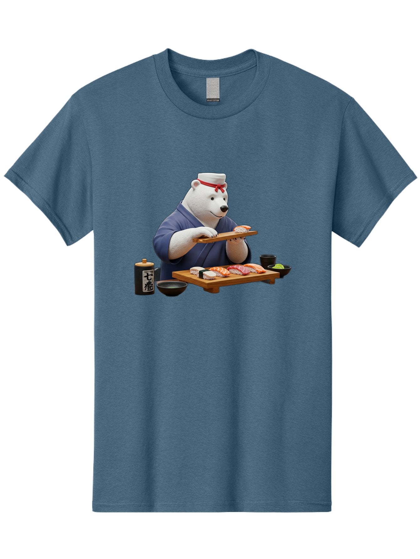 Polar-Bear-Sushi-Chef-1 Men'S Graphic Tee, 100% Cotton, Comfortable Casual Summer Wear, Machine Washable, Vintage Camera, Old Camera, Antique Camera, Black Camera, Classic Photography, Photography Equipment, Nostalgic Device, Film Camera, Baf420 14