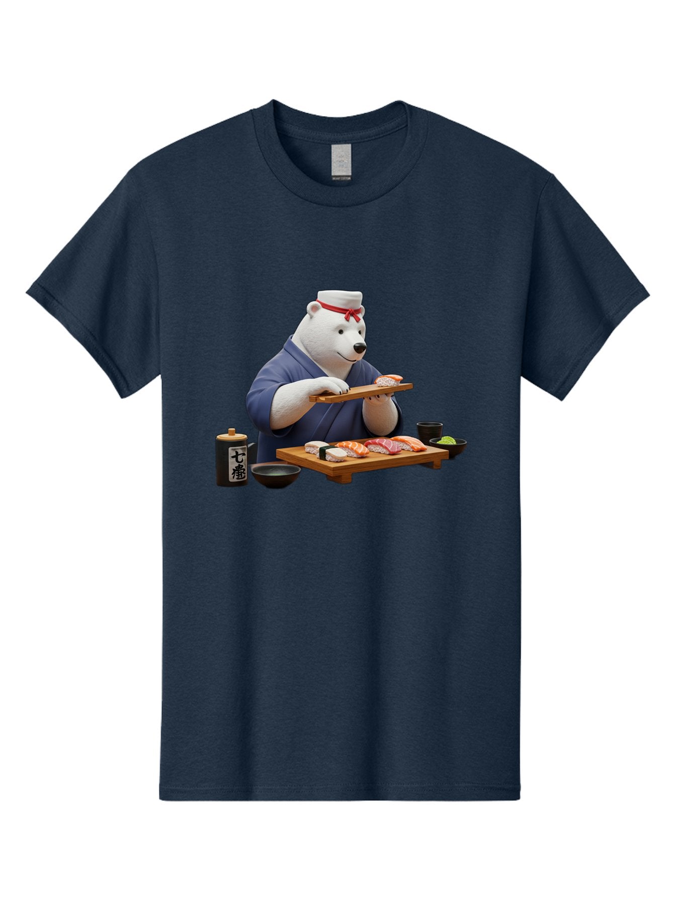 Polar-Bear-Sushi-Chef-1 Men'S Graphic Tee, 100% Cotton, Comfortable Casual Summer Wear, Machine Washable, Vintage Camera, Old Camera, Antique Camera, Black Camera, Classic Photography, Photography Equipment, Nostalgic Device, Film Camera, Baf420 13