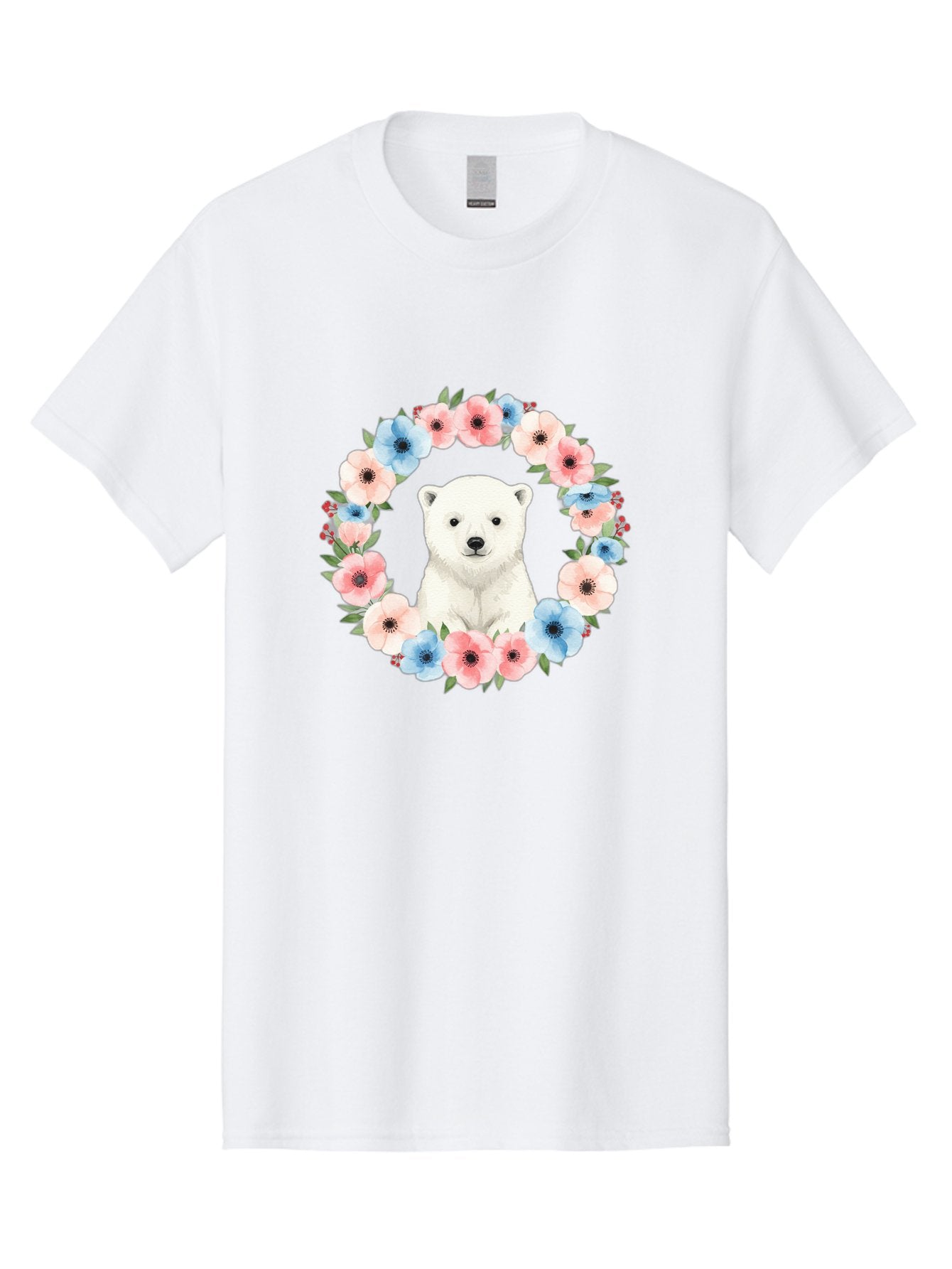 Polar-Bear-With-Flowers Men'S Graphic Tee, 100% Cotton, Comfortable Casual Summer Wear, Machine Washable, Vintage Camera, Old Camera, Antique Camera, Black Camera, Classic Photography, Photography Equipment, Nostalgic Device, Film Camera, Baf428 10