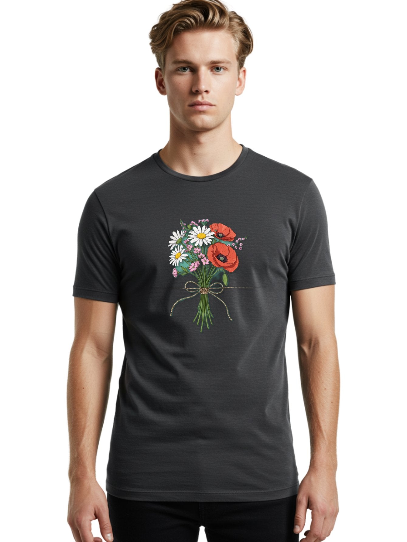 Poppies-And-Daisies Men'S Graphic Tee, 100% Cotton, Comfortable Casual Summer Wear, Machine Washable, Vintage Camera, Old Camera, Antique Camera, Black Camera, Classic Photography, Photography Equipment, Nostalgic Device, Film Camera, Baf433 26