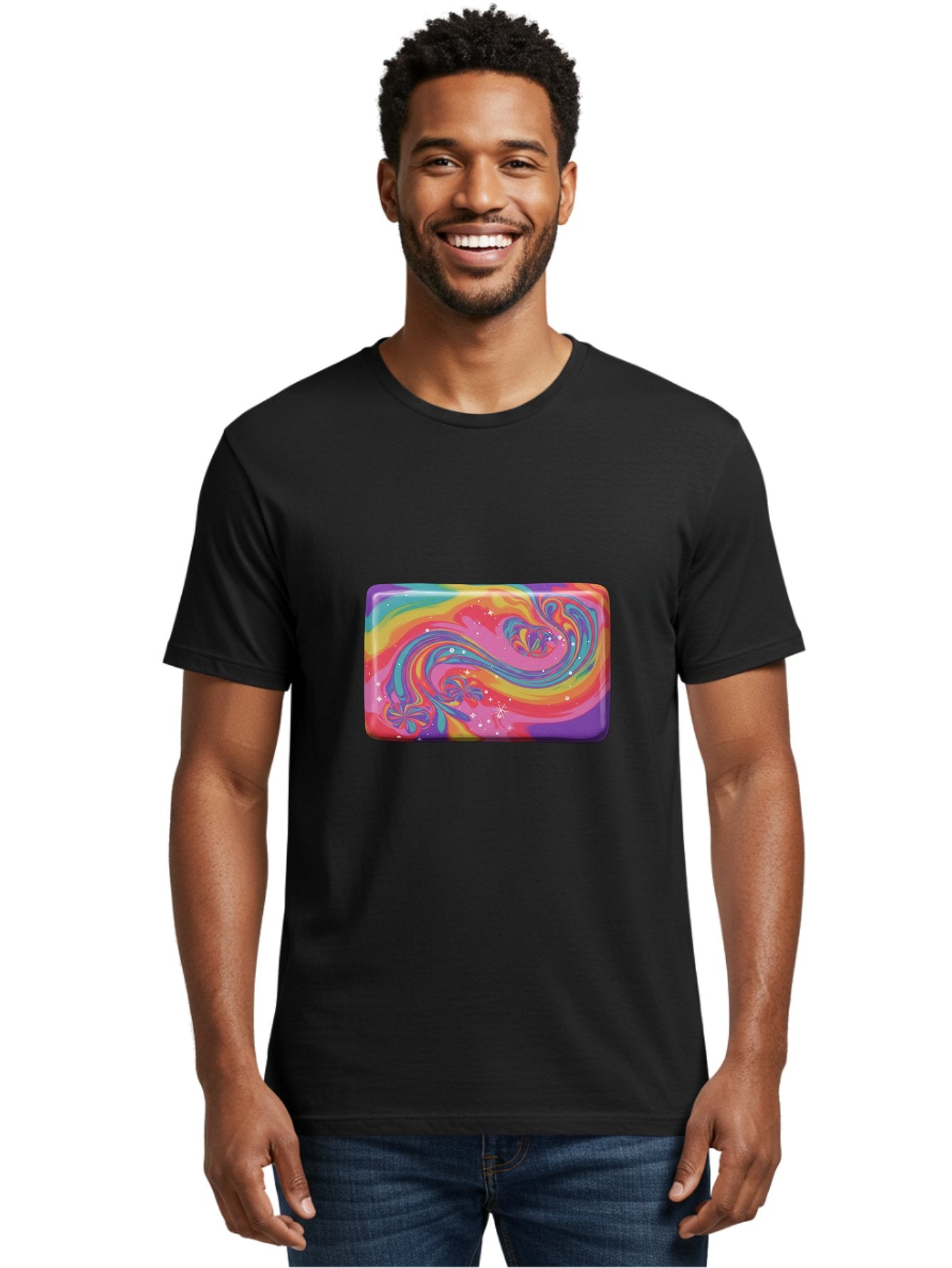 Psychedelic-Soap Men'S Graphic Tee, 100% Cotton, Comfortable Casual Summer Wear, Machine Washable, Vintage Camera, Old Camera, Antique Camera, Black Camera, Classic Photography, Photography Equipment, Nostalgic Device, Film Camera, Camera Art Baf437 27