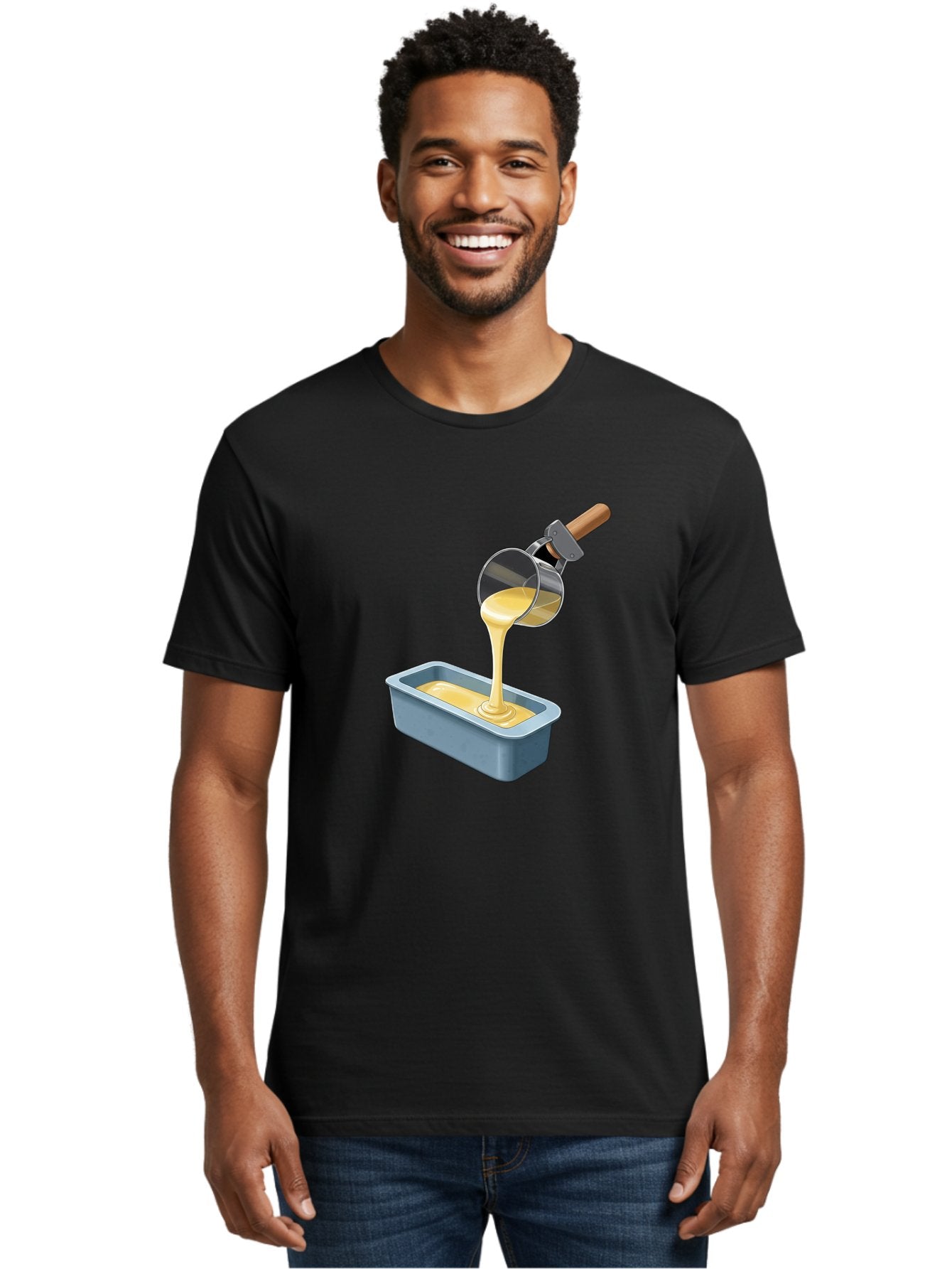 Pudding-Pouring-Into-Pan Men'S Graphic Tee, 100% Cotton, Comfortable Casual Summer Wear, Machine Washable, Vintage Camera, Old Camera, Antique Camera, Black Camera, Classic Photography, Photography Equipment, Nostalgic Device, Film Camera, Baf438 30