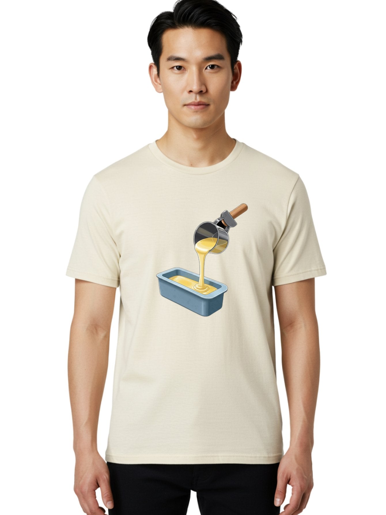 Pudding-Pouring-Into-Pan Men'S Graphic Tee, 100% Cotton, Comfortable Casual Summer Wear, Machine Washable, Vintage Camera, Old Camera, Antique Camera, Black Camera, Classic Photography, Photography Equipment, Nostalgic Device, Film Camera, Baf438 17