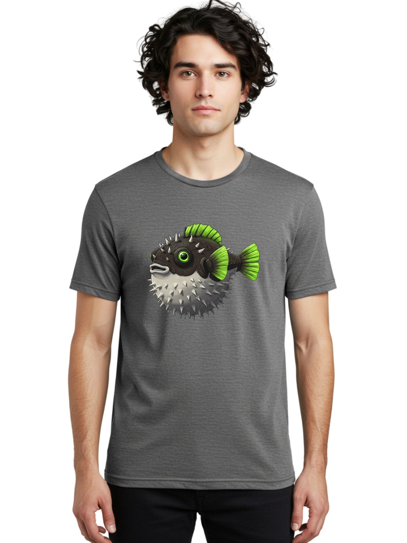 Puffer-Fish Men'S Graphic Tee, 100% Cotton, Comfortable Casual Summer Wear, Machine Washable, Vintage Camera, Old Camera, Antique Camera, Black Camera, Classic Photography, Photography Equipment, Nostalgic Device, Film Camera, Camera Art Baf439 24