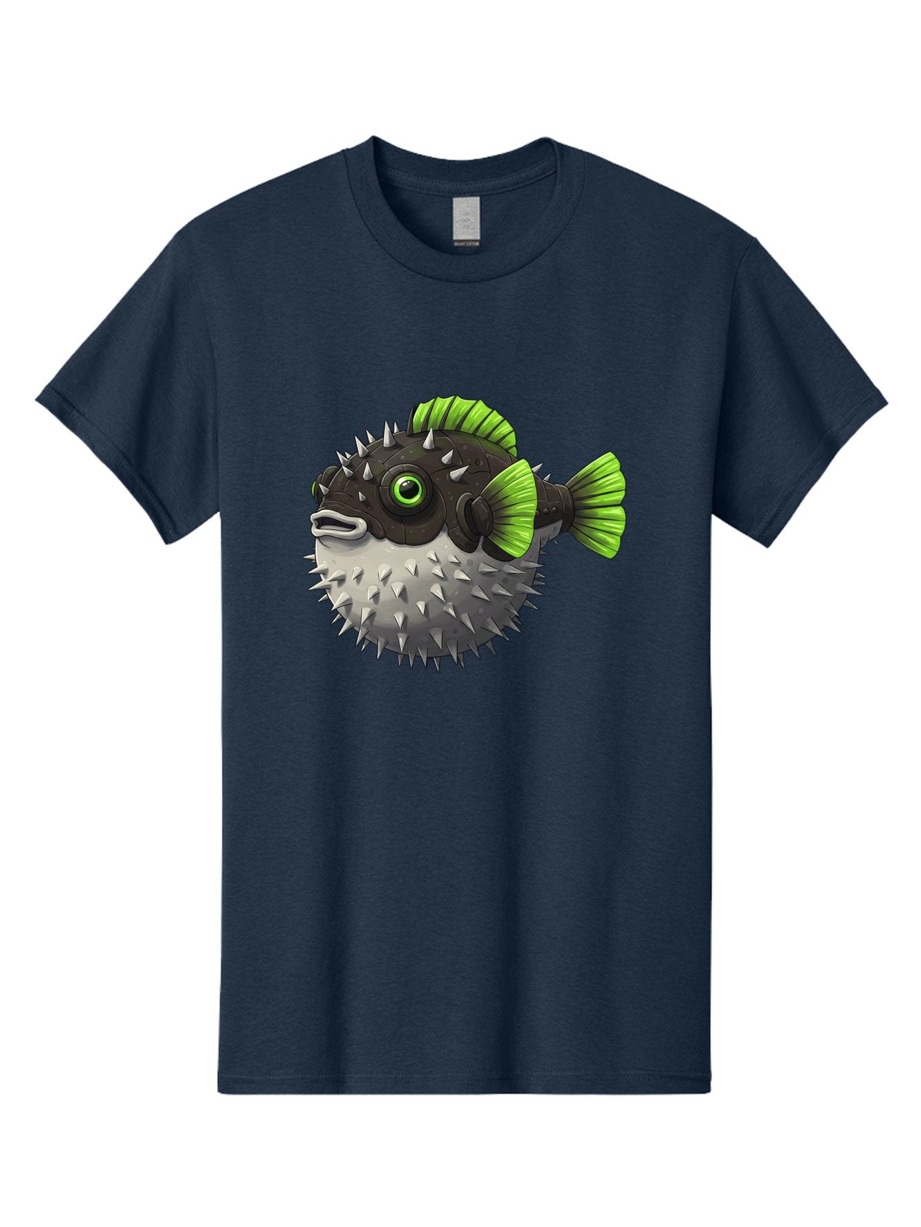 Puffer-Fish Men'S Graphic Tee, 100% Cotton, Comfortable Casual Summer Wear, Machine Washable, Vintage Camera, Old Camera, Antique Camera, Black Camera, Classic Photography, Photography Equipment, Nostalgic Device, Film Camera, Camera Art Baf439