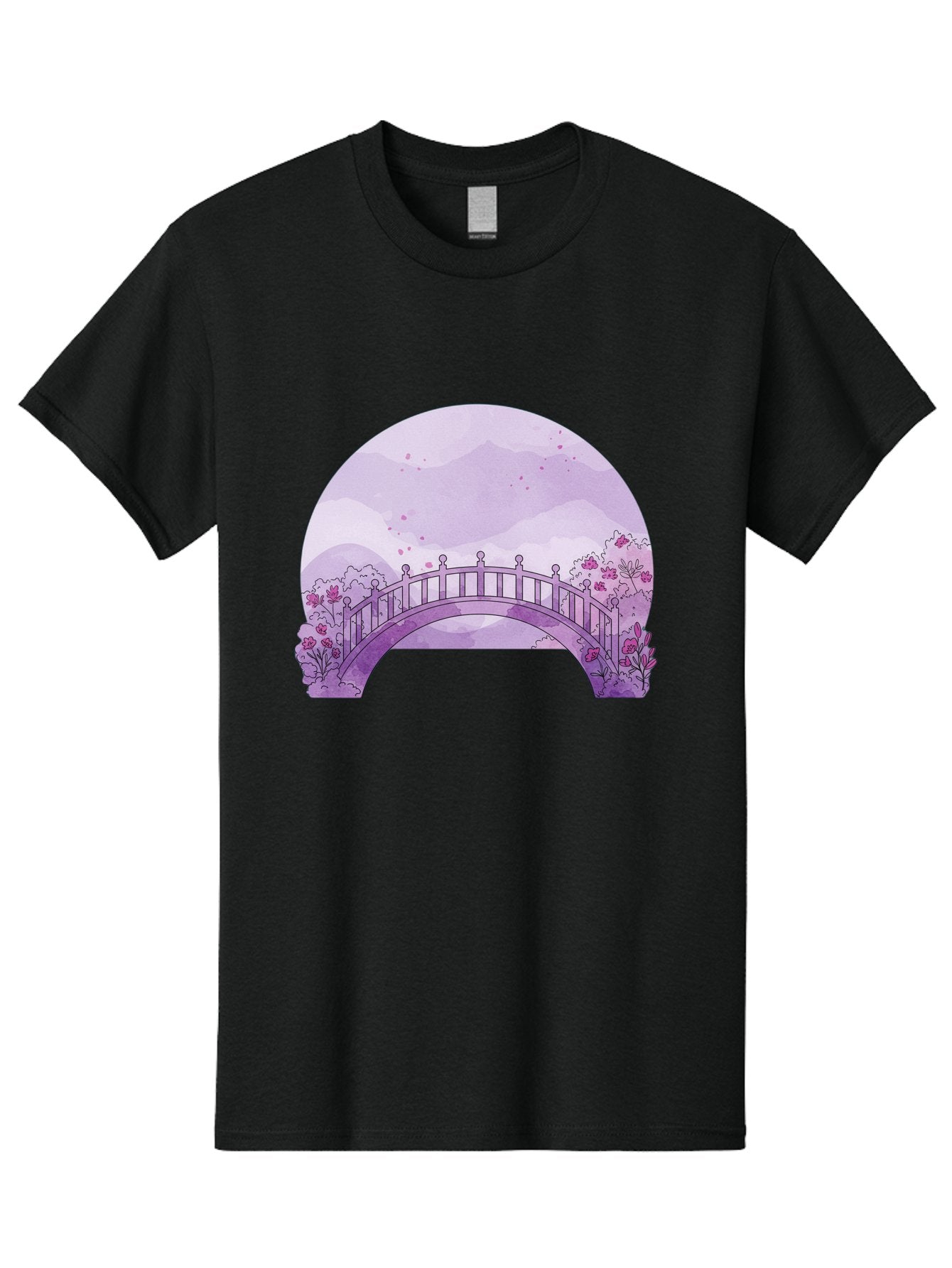 Purple-Bridge-1 Men'S Graphic Tee, 100% Cotton, Comfortable Casual Summer Wear, Machine Washable, Vintage Camera, Old Camera, Antique Camera, Black Camera, Classic Photography, Photography Equipment, Nostalgic Device, Film Camera, Camera Art Baf445 15