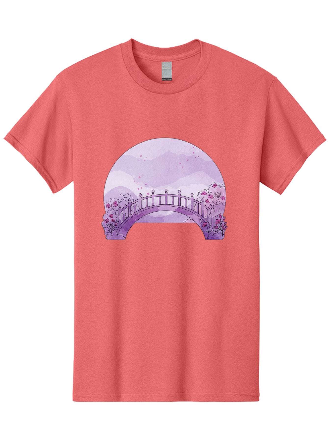 Purple-Bridge-1 Men'S Graphic Tee, 100% Cotton, Comfortable Casual Summer Wear, Machine Washable, Vintage Camera, Old Camera, Antique Camera, Black Camera, Classic Photography, Photography Equipment, Nostalgic Device, Film Camera, Camera Art Baf445 14