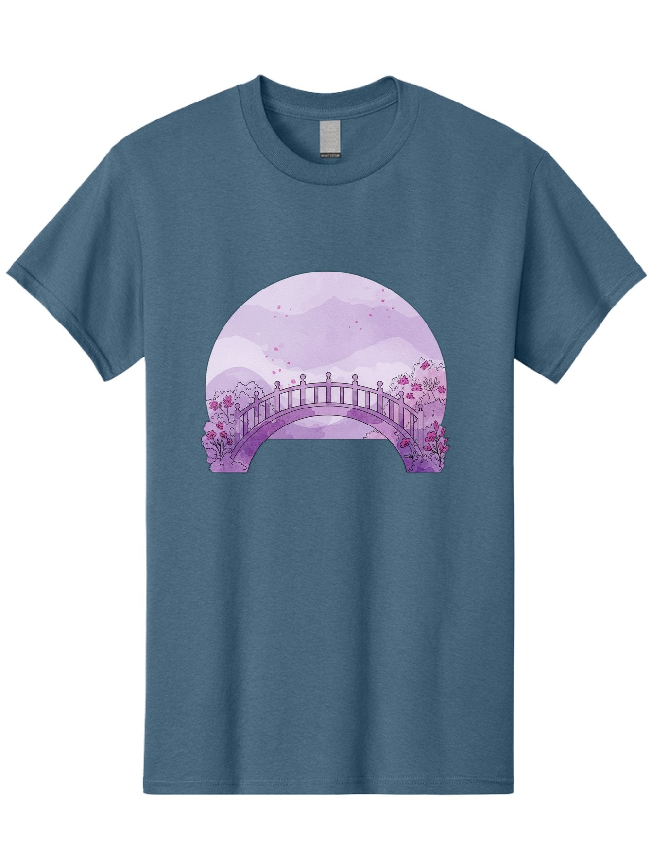 Purple-Bridge-1 Men'S Graphic Tee, 100% Cotton, Comfortable Casual Summer Wear, Machine Washable, Vintage Camera, Old Camera, Antique Camera, Black Camera, Classic Photography, Photography Equipment, Nostalgic Device, Film Camera, Camera Art Baf445 4