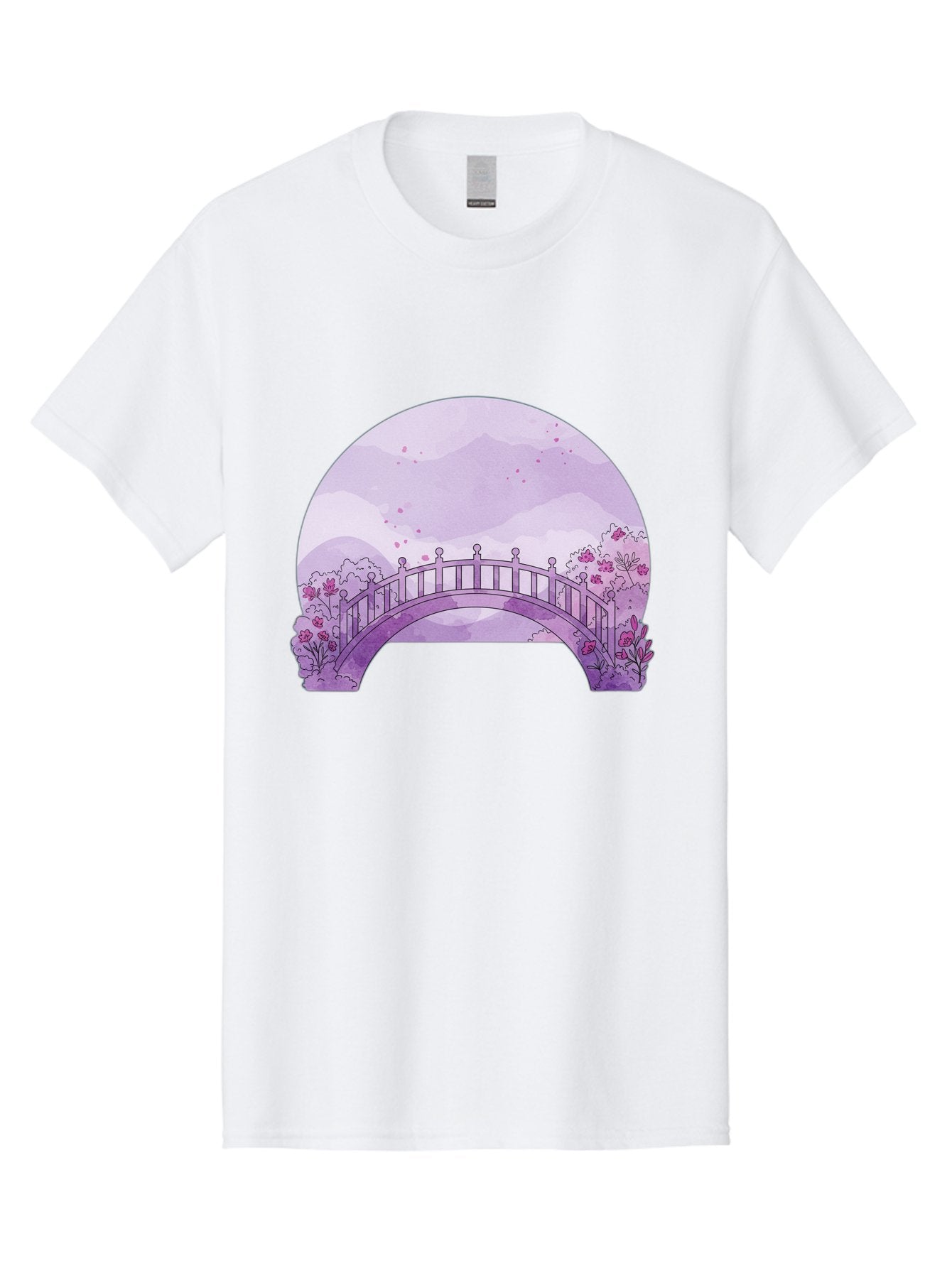 Purple-Bridge-1 Men'S Graphic Tee, 100% Cotton, Comfortable Casual Summer Wear, Machine Washable, Vintage Camera, Old Camera, Antique Camera, Black Camera, Classic Photography, Photography Equipment, Nostalgic Device, Film Camera, Camera Art Baf445 7