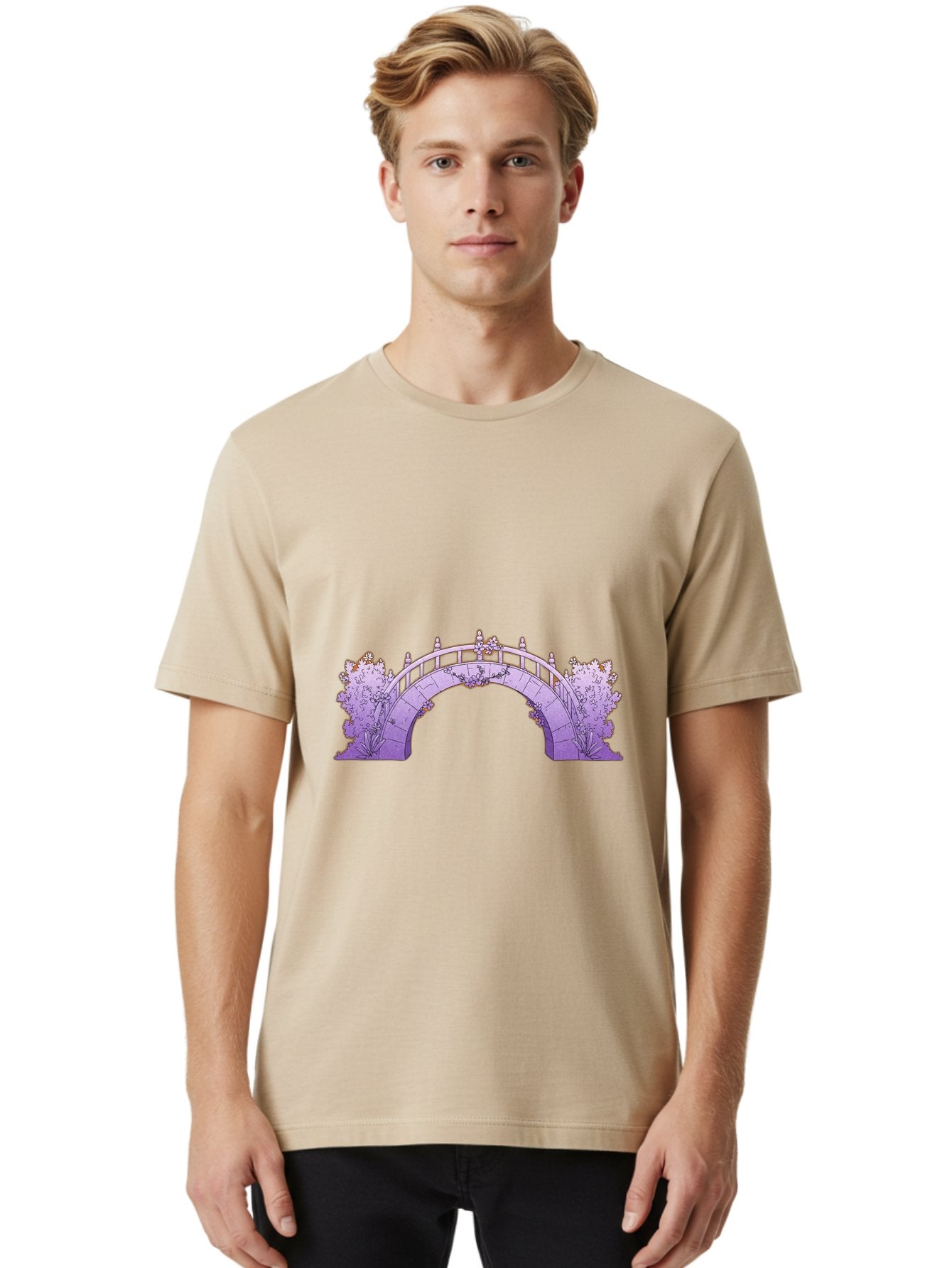 Purple-Bridge Men'S Graphic Tee, 100% Cotton, Comfortable Casual Summer Wear, Machine Washable, Vintage Camera, Old Camera, Antique Camera, Black Camera, Classic Photography, Photography Equipment, Nostalgic Device, Film Camera, Camera Art Baf446 22