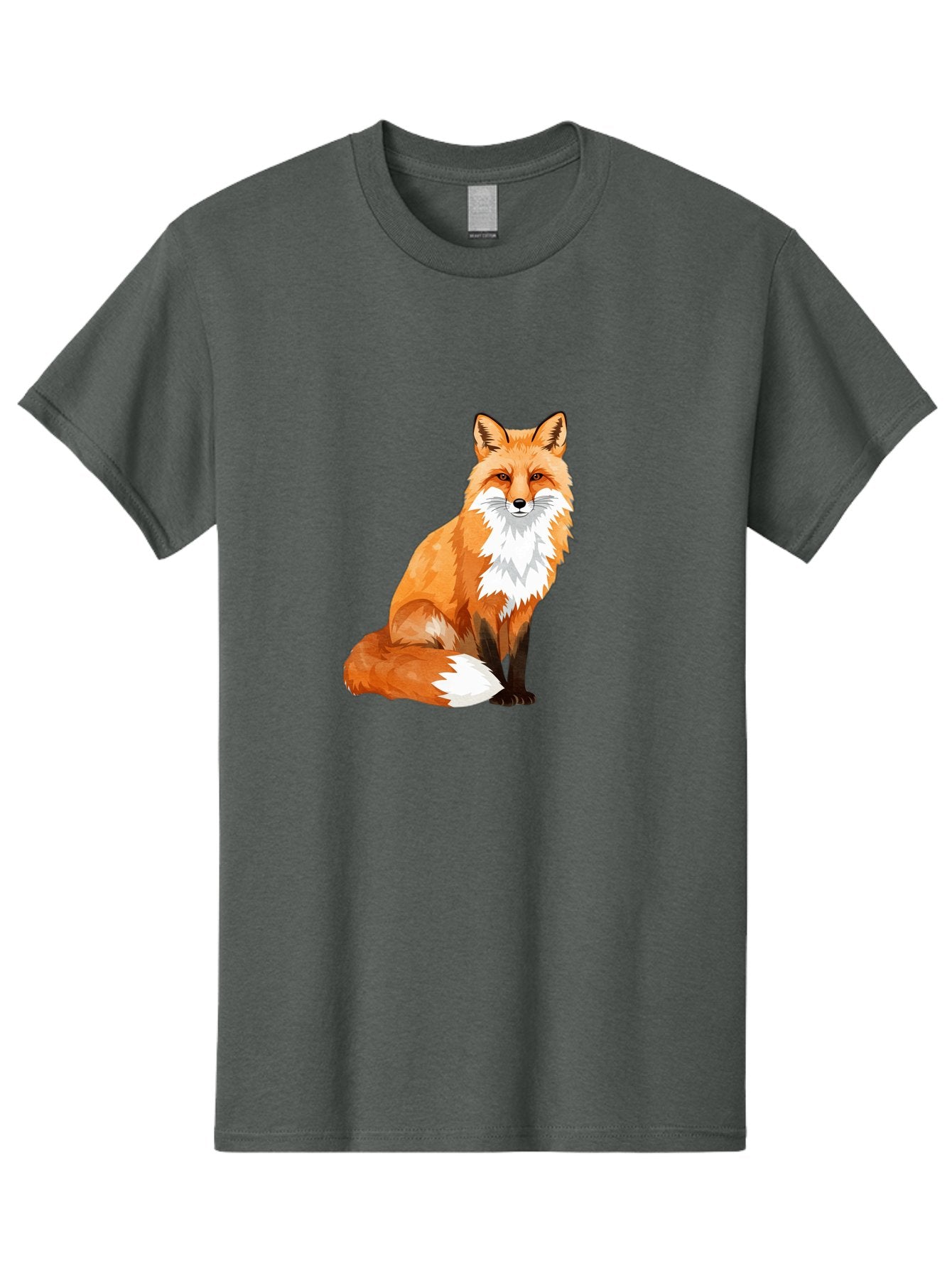 Red-Fox-1 Men'S Graphic Tee, 100% Cotton, Comfortable Casual Summer Wear, Machine Washable, Vintage Camera, Old Camera, Antique Camera, Black Camera, Classic Photography, Photography Equipment, Nostalgic Device, Film Camera, Camera Art Baf451