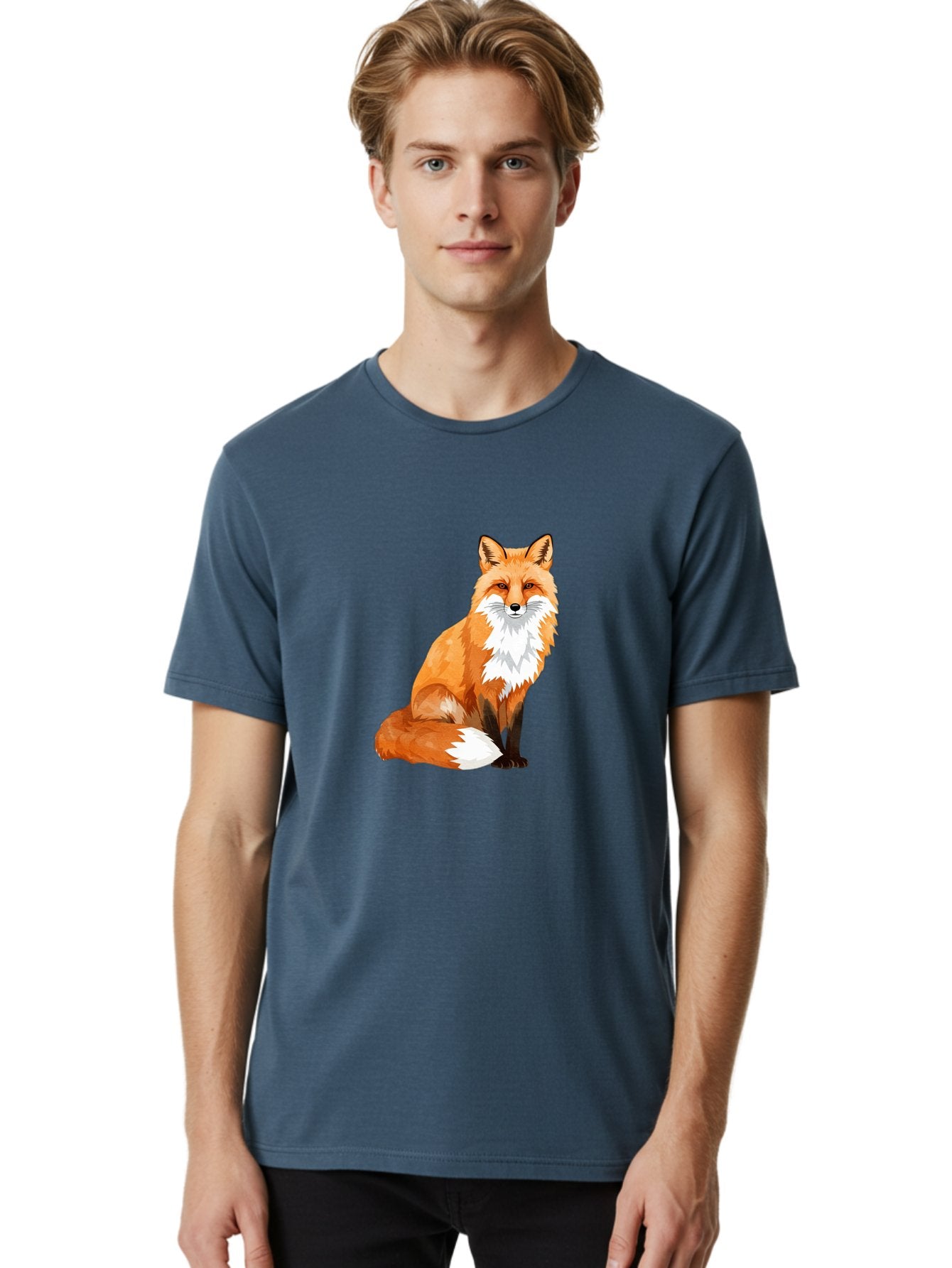 Red-Fox-1 Men'S Graphic Tee, 100% Cotton, Comfortable Casual Summer Wear, Machine Washable, Vintage Camera, Old Camera, Antique Camera, Black Camera, Classic Photography, Photography Equipment, Nostalgic Device, Film Camera, Camera Art Baf451 18