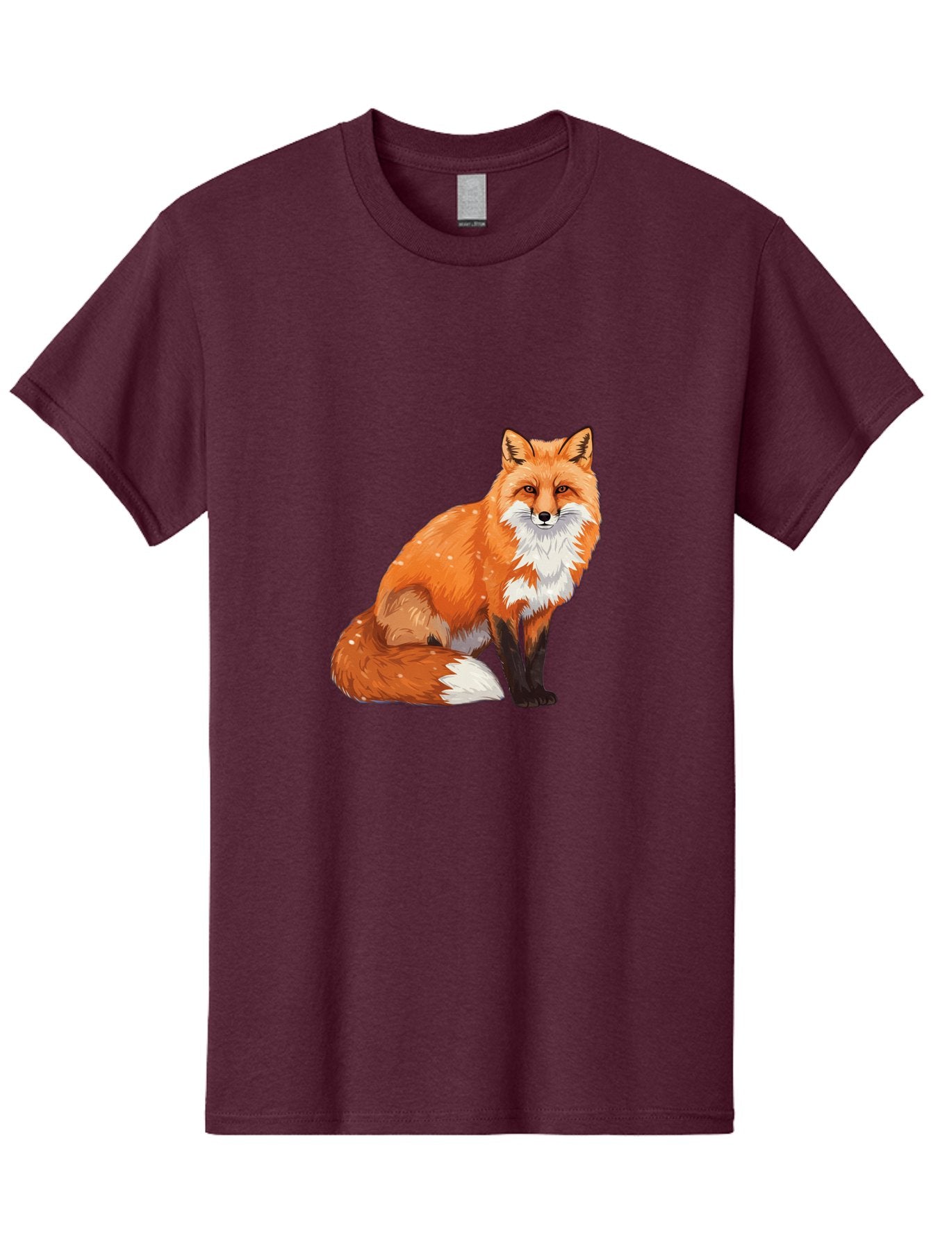 Red-Fox-3 Men'S Graphic Tee, 100% Cotton, Comfortable Casual Summer Wear, Machine Washable, Vintage Camera, Old Camera, Antique Camera, Black Camera, Classic Photography, Photography Equipment, Nostalgic Device, Film Camera, Camera Art Baf453