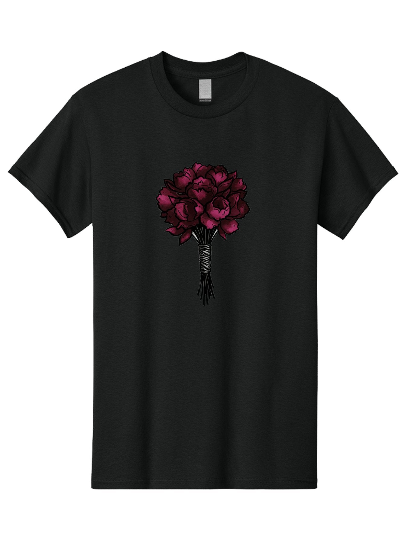 Red-Roses-Bouquet Men'S Graphic Tee, 100% Cotton, Comfortable Casual Summer Wear, Machine Washable, Vintage Camera, Old Camera, Antique Camera, Black Camera, Classic Photography, Photography Equipment, Nostalgic Device, Film Camera, Camera Art Baf460 13