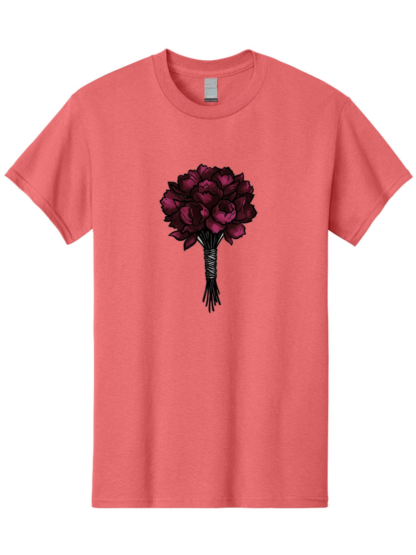 Red-Roses-Bouquet Men'S Graphic Tee, 100% Cotton, Comfortable Casual Summer Wear, Machine Washable, Vintage Camera, Old Camera, Antique Camera, Black Camera, Classic Photography, Photography Equipment, Nostalgic Device, Film Camera, Camera Art Baf460 7