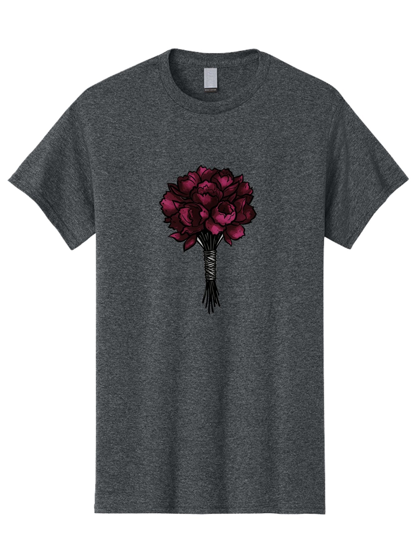 Red-Roses-Bouquet Men'S Graphic Tee, 100% Cotton, Comfortable Casual Summer Wear, Machine Washable, Vintage Camera, Old Camera, Antique Camera, Black Camera, Classic Photography, Photography Equipment, Nostalgic Device, Film Camera, Camera Art Baf460 4