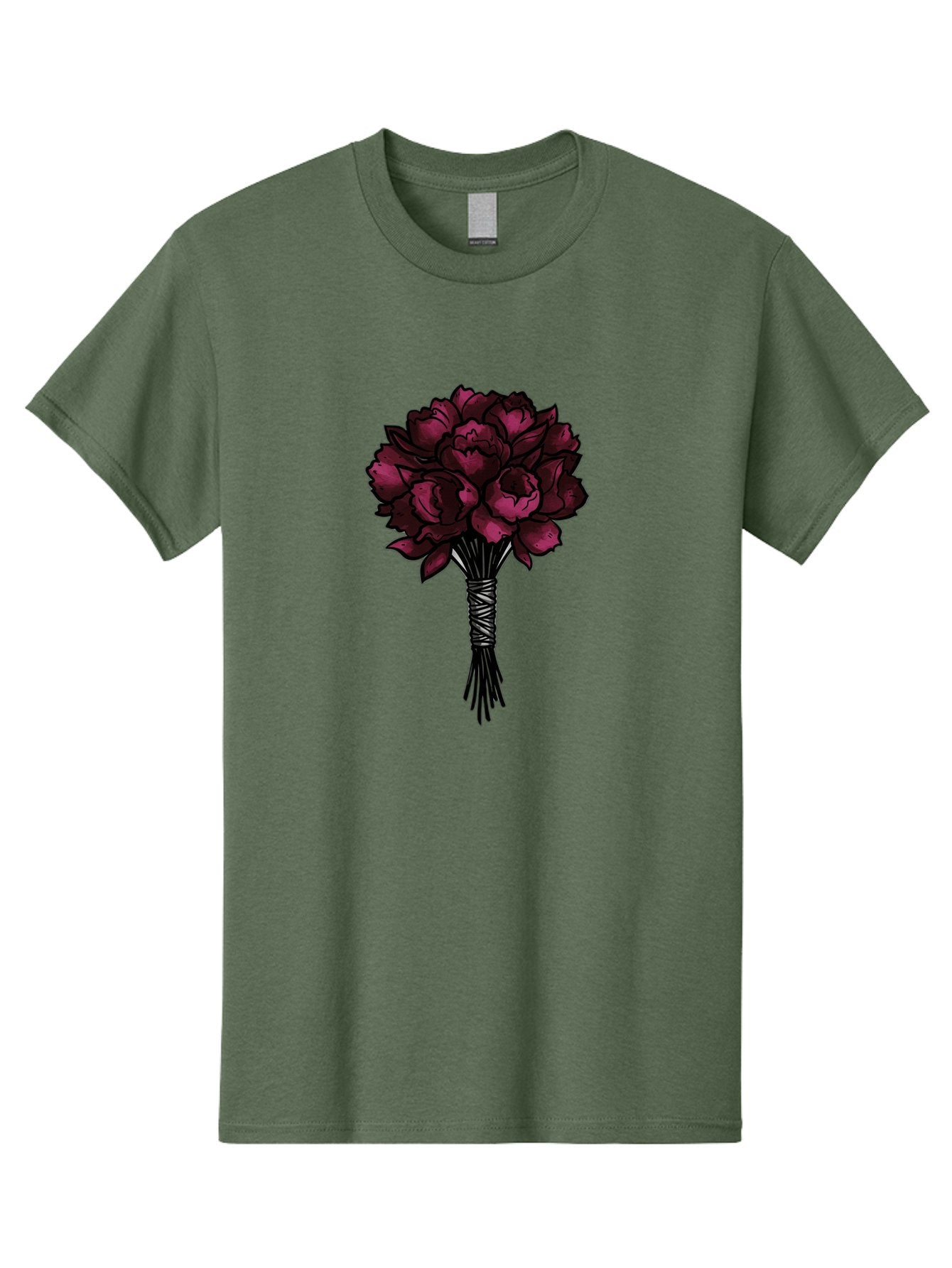 Red-Roses-Bouquet Men'S Graphic Tee, 100% Cotton, Comfortable Casual Summer Wear, Machine Washable, Vintage Camera, Old Camera, Antique Camera, Black Camera, Classic Photography, Photography Equipment, Nostalgic Device, Film Camera, Camera Art Baf460 9