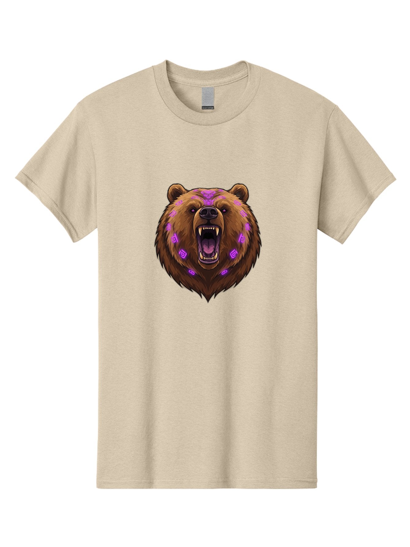 Roaring-Bear-Head Men'S Graphic Tee, 100% Cotton, Comfortable Casual Summer Wear, Machine Washable, Vintage Camera, Old Camera, Antique Camera, Black Camera, Classic Photography, Photography Equipment, Nostalgic Device, Film Camera, Camera Art Baf462