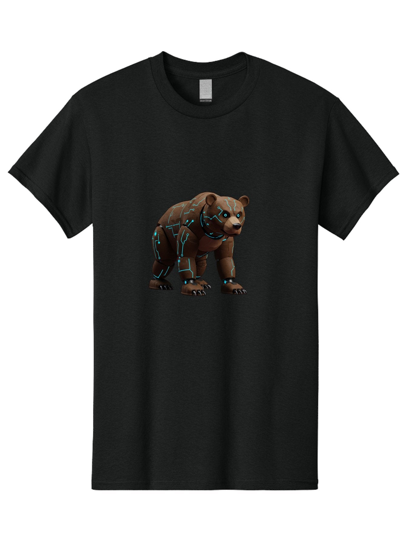 Robo-Bear Men'S Graphic Tee, 100% Cotton, Comfortable Casual Summer Wear, Machine Washable, Vintage Camera, Old Camera, Antique Camera, Black Camera, Classic Photography, Photography Equipment, Nostalgic Device, Film Camera, Camera Art Baf463 4