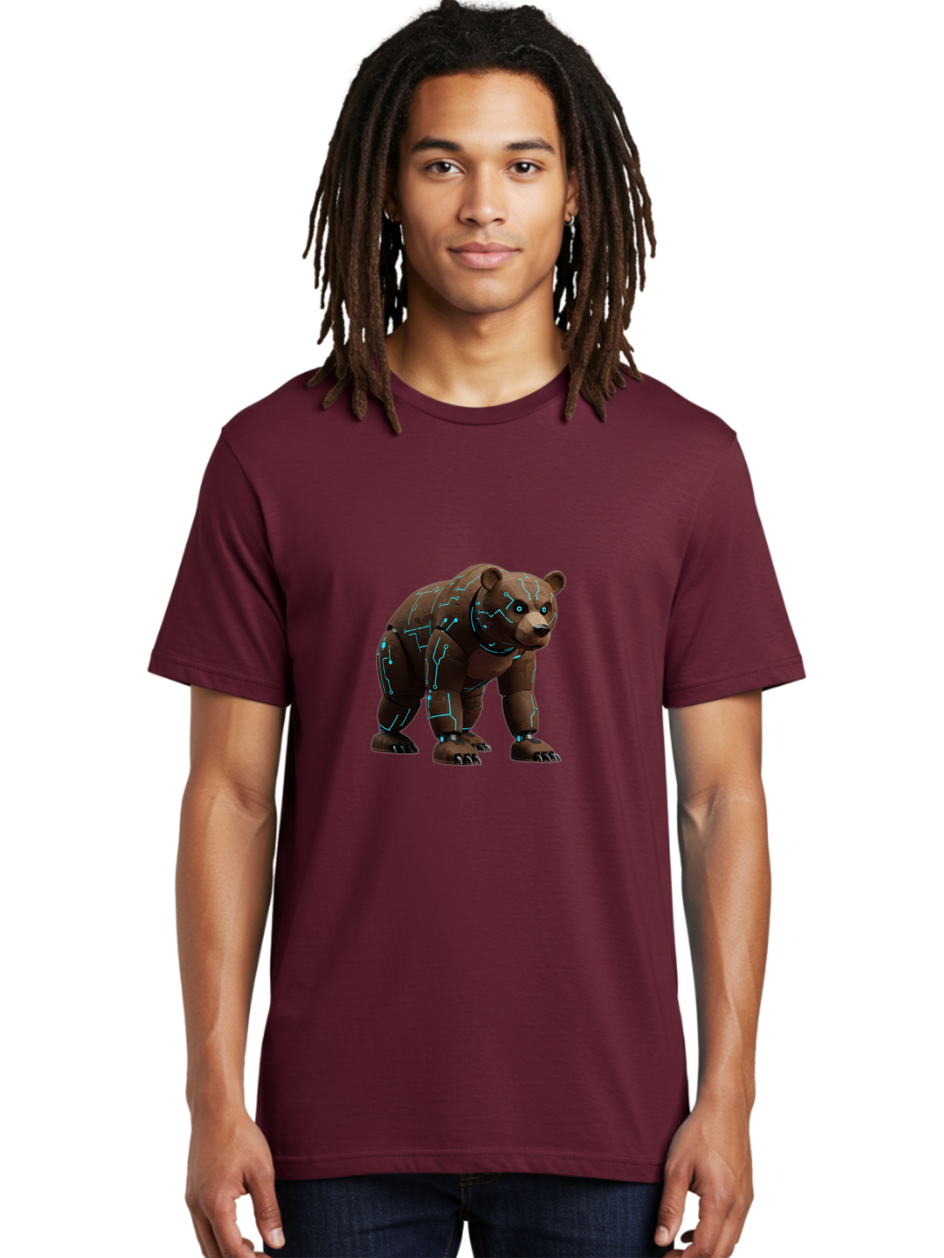 Robo-Bear Men'S Graphic Tee, 100% Cotton, Comfortable Casual Summer Wear, Machine Washable, Vintage Camera, Old Camera, Antique Camera, Black Camera, Classic Photography, Photography Equipment, Nostalgic Device, Film Camera, Camera Art Baf463 26
