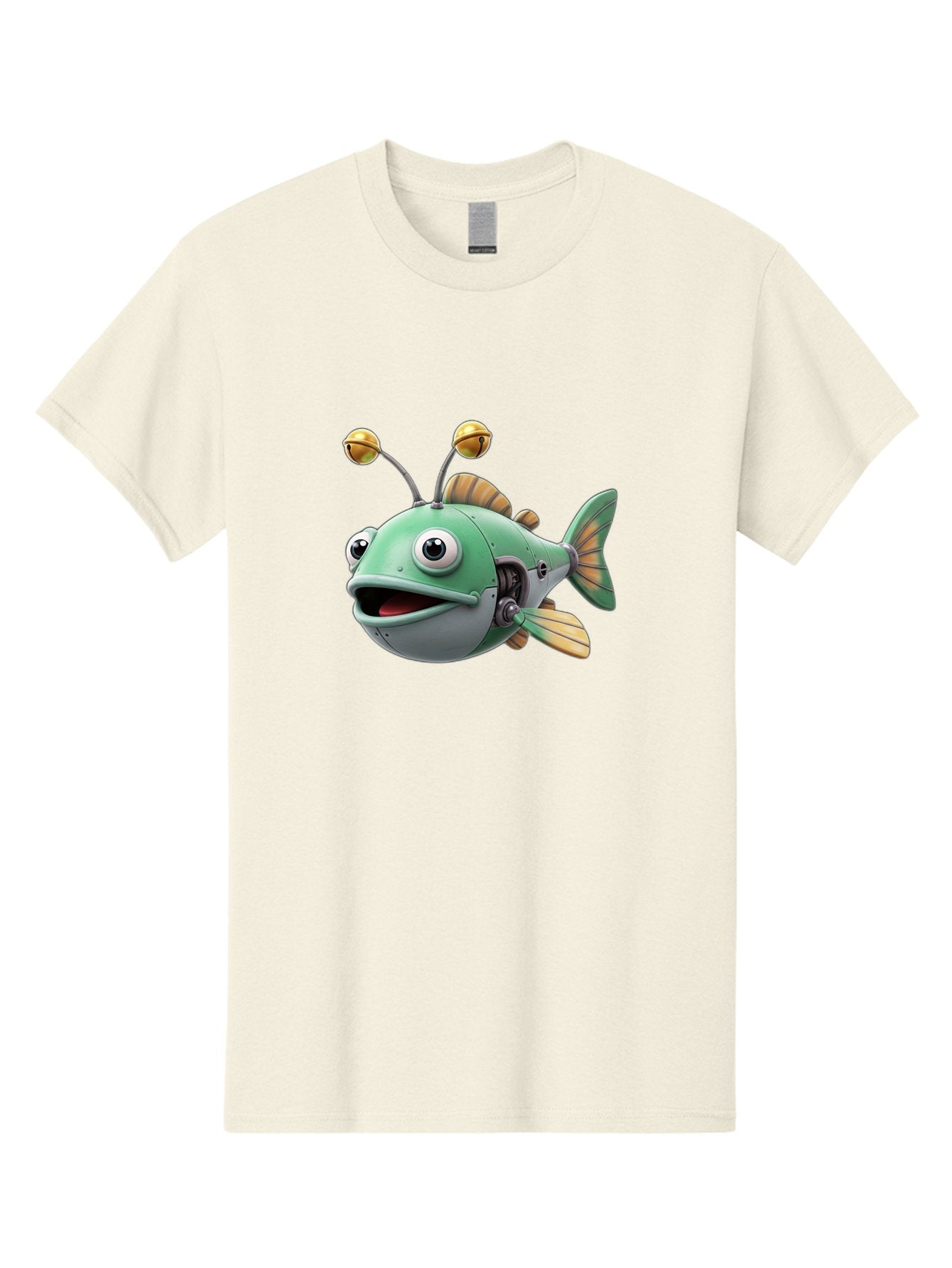 Robo-Fish-2 Men'S Graphic Tee, 100% Cotton, Comfortable Casual Summer Wear, Machine Washable, Vintage Camera, Old Camera, Antique Camera, Black Camera, Classic Photography, Photography Equipment, Nostalgic Device, Film Camera, Camera Art Baf465 6