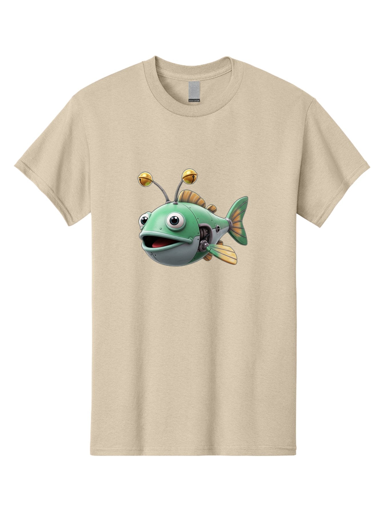 Robo-Fish-2 Men'S Graphic Tee, 100% Cotton, Comfortable Casual Summer Wear, Machine Washable, Vintage Camera, Old Camera, Antique Camera, Black Camera, Classic Photography, Photography Equipment, Nostalgic Device, Film Camera, Camera Art Baf465 15