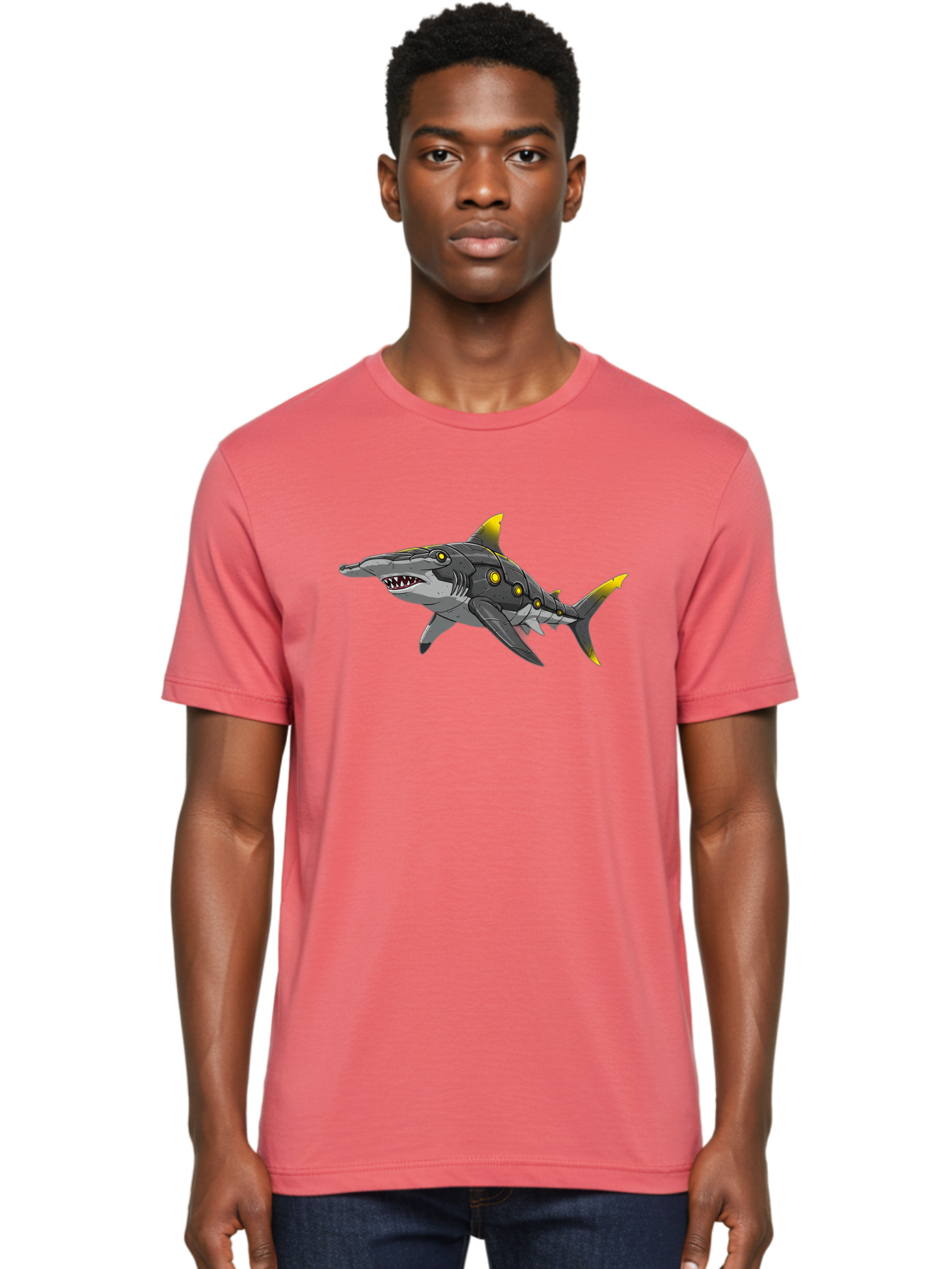 Robo-Shark Men'S Graphic Tee, 100% Cotton, Comfortable Casual Summer Wear, Machine Washable, Vintage Camera, Old Camera, Antique Camera, Black Camera, Classic Photography, Photography Equipment, Nostalgic Device, Film Camera, Camera Art Baf467 28