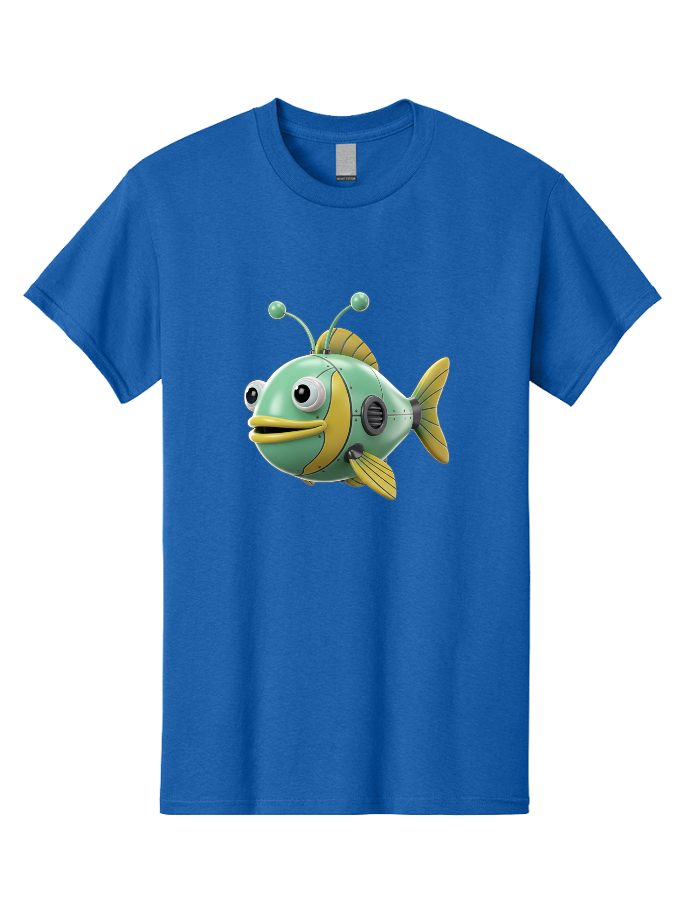 Robot-Fish-1 Men'S Graphic Tee, 100% Cotton, Comfortable Casual Summer Wear, Machine Washable, Vintage Camera, Old Camera, Antique Camera, Black Camera, Classic Photography, Photography Equipment, Nostalgic Device, Film Camera, Camera Art Baf469 14