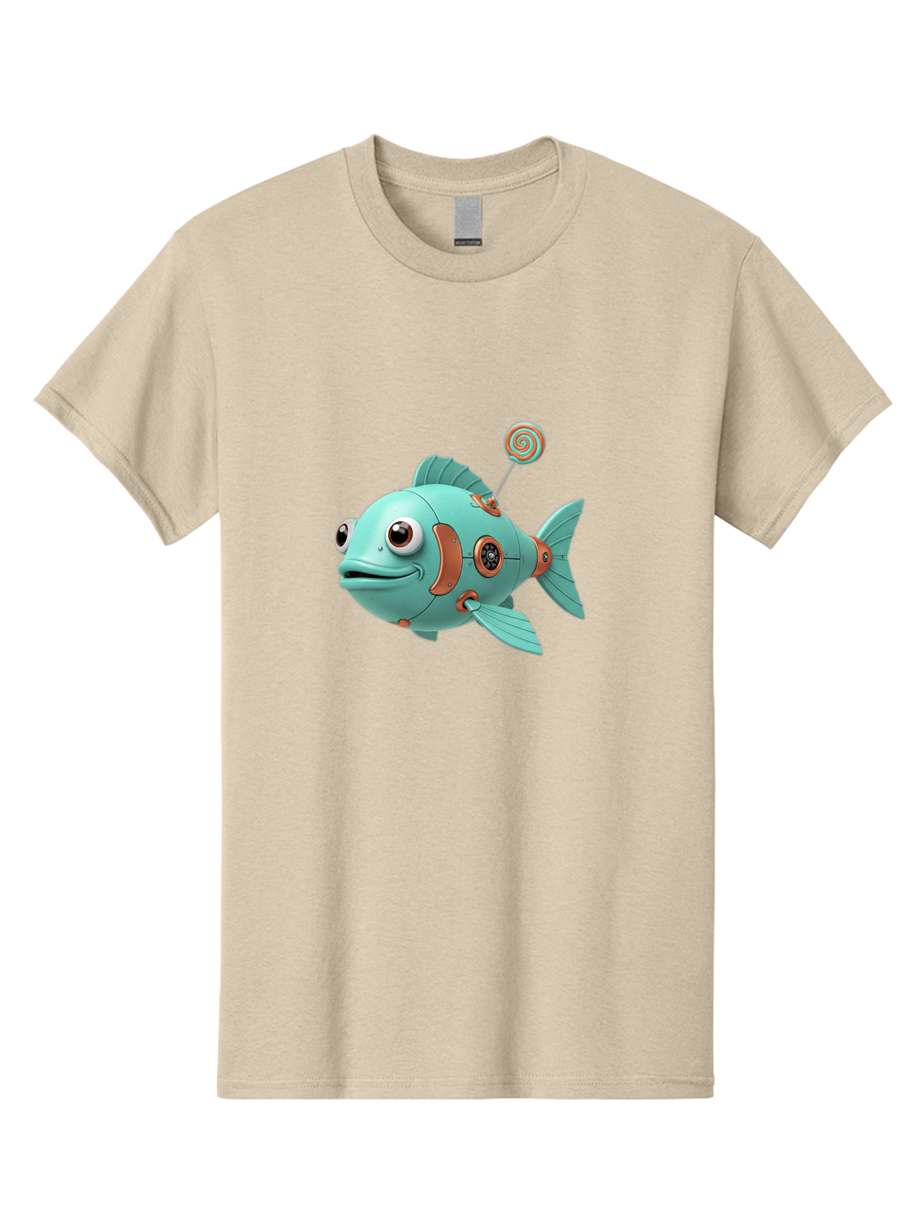 Robot-Fish-4 Men'S Graphic Tee, 100% Cotton, Comfortable Casual Summer Wear, Machine Washable, Vintage Camera, Old Camera, Antique Camera, Black Camera, Classic Photography, Photography Equipment, Nostalgic Device, Film Camera, Camera Art Baf472 7