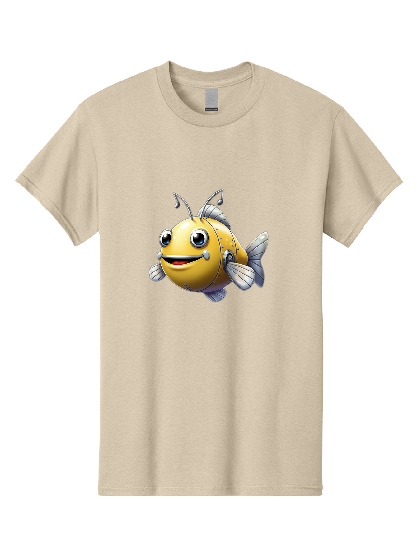 Robot-Fish-5 Men'S Graphic Tee, 100% Cotton, Comfortable Casual Summer Wear, Machine Washable, Vintage Camera, Old Camera, Antique Camera, Black Camera, Classic Photography, Photography Equipment, Nostalgic Device, Film Camera, Camera Art Baf473 7