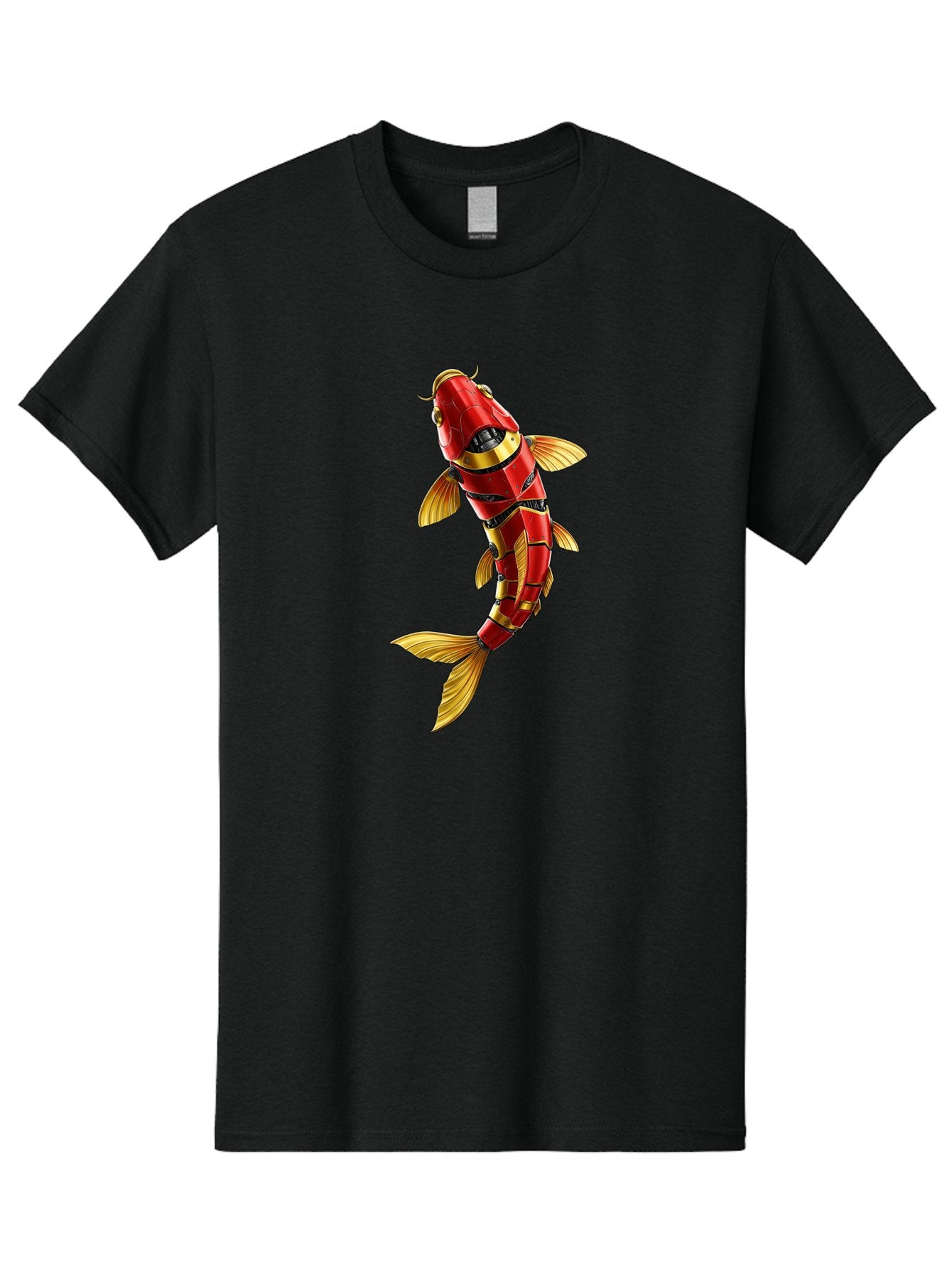 Robot-Koi-Fish Men'S Graphic Tee, 100% Cotton, Comfortable Casual Summer Wear, Machine Washable, Vintage Camera, Old Camera, Antique Camera, Black Camera, Classic Photography, Photography Equipment, Nostalgic Device, Film Camera, Camera Art Baf478 8