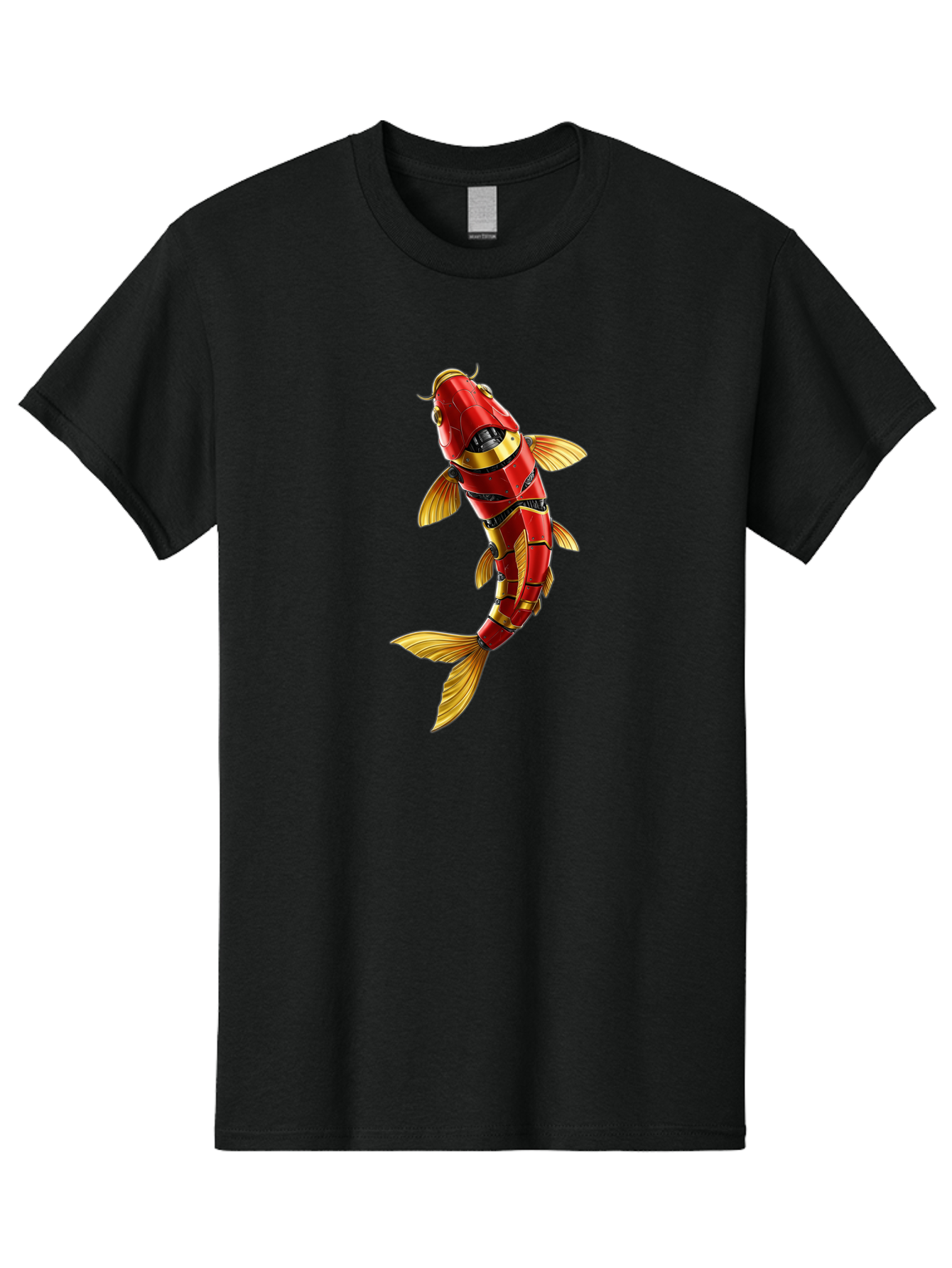 Robot-Koi-Fish Men'S Graphic Tee, 100% Cotton, Comfortable Casual Summer Wear, Machine Washable, Vintage Camera, Old Camera, Antique Camera, Black Camera, Classic Photography, Photography Equipment, Nostalgic Device, Film Camera, Camera Art Baf478 6