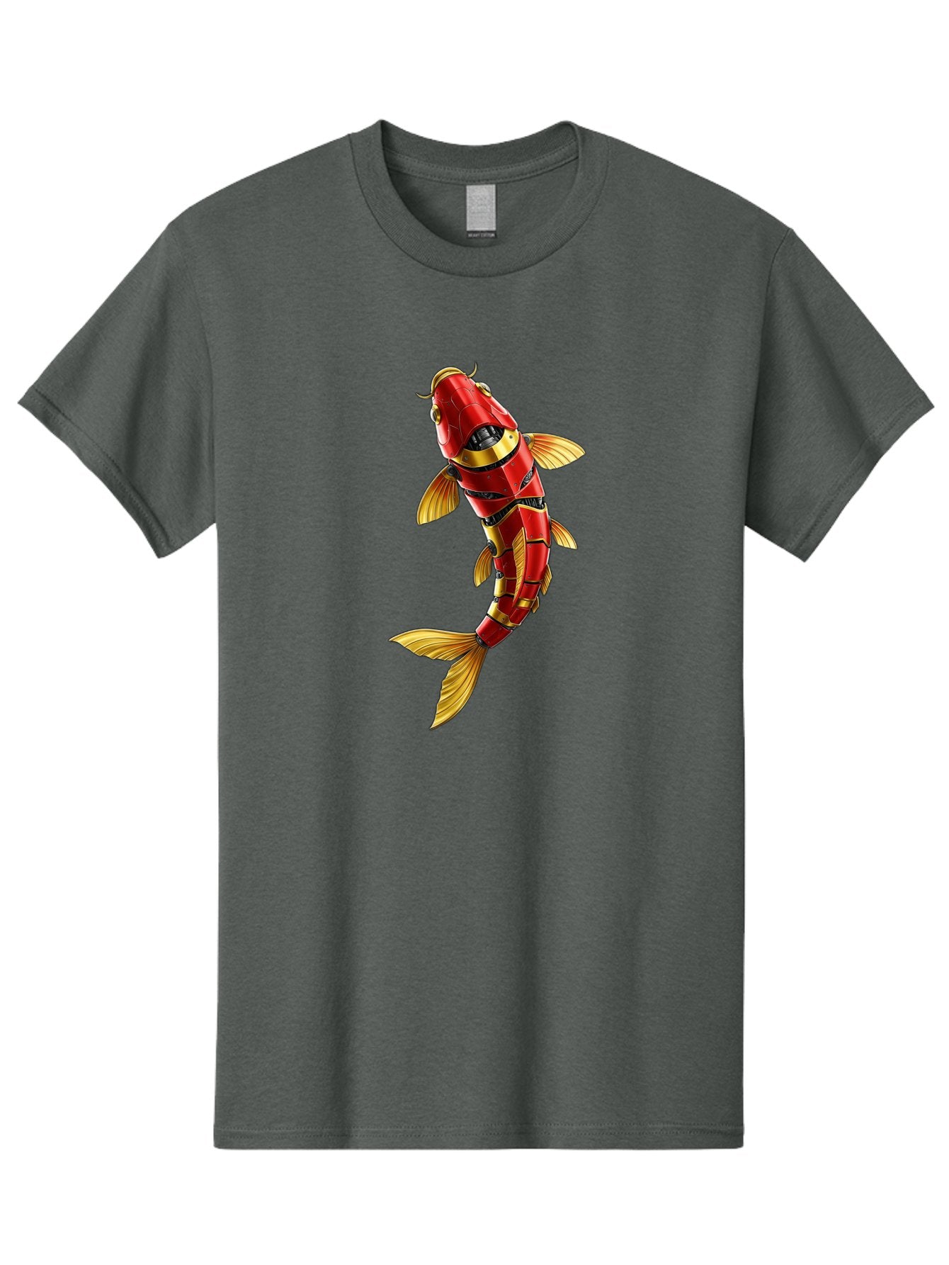 Robot-Koi-Fish Men'S Graphic Tee, 100% Cotton, Comfortable Casual Summer Wear, Machine Washable, Vintage Camera, Old Camera, Antique Camera, Black Camera, Classic Photography, Photography Equipment, Nostalgic Device, Film Camera, Camera Art Baf478 11