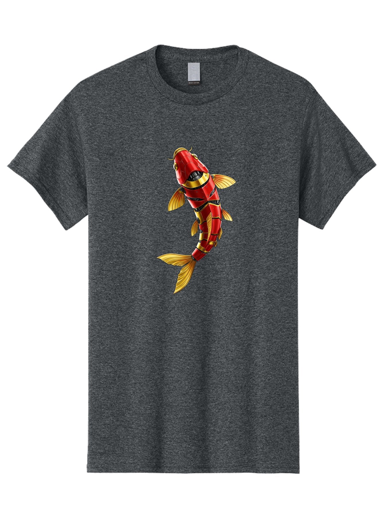 Robot-Koi-Fish Men'S Graphic Tee, 100% Cotton, Comfortable Casual Summer Wear, Machine Washable, Vintage Camera, Old Camera, Antique Camera, Black Camera, Classic Photography, Photography Equipment, Nostalgic Device, Film Camera, Camera Art Baf478 12