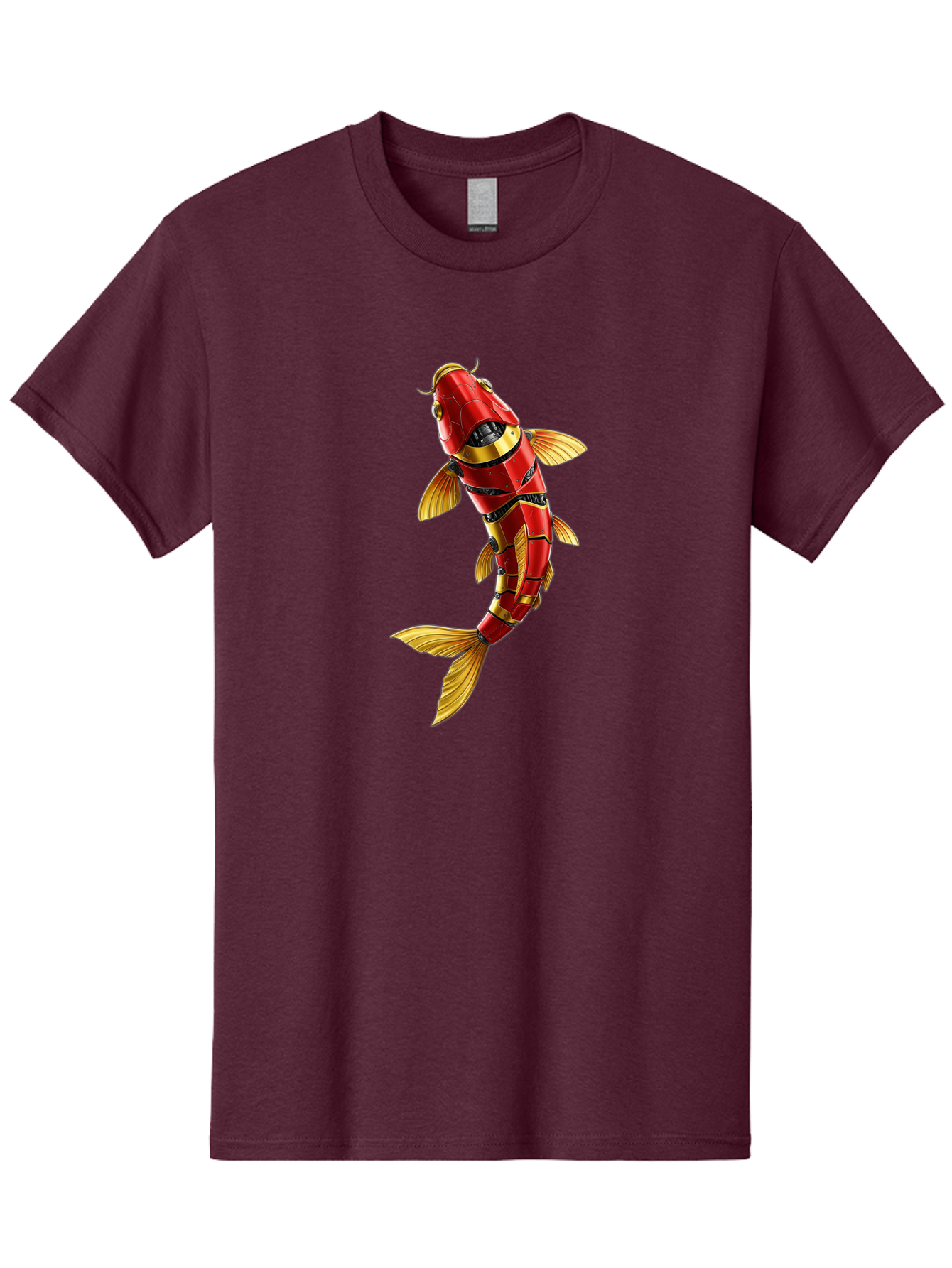 Robot-Koi-Fish Men'S Graphic Tee, 100% Cotton, Comfortable Casual Summer Wear, Machine Washable, Vintage Camera, Old Camera, Antique Camera, Black Camera, Classic Photography, Photography Equipment, Nostalgic Device, Film Camera, Camera Art Baf478 11